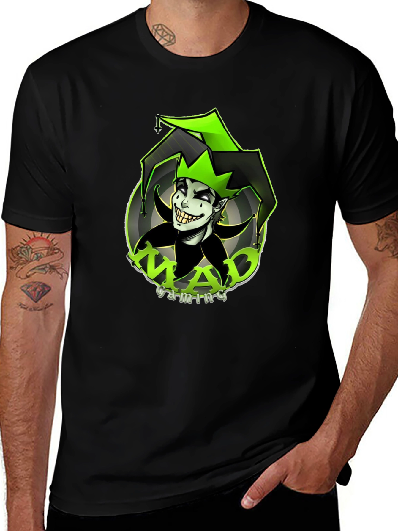 Variant 13 of Mad Gaming Jester Graphic Tee