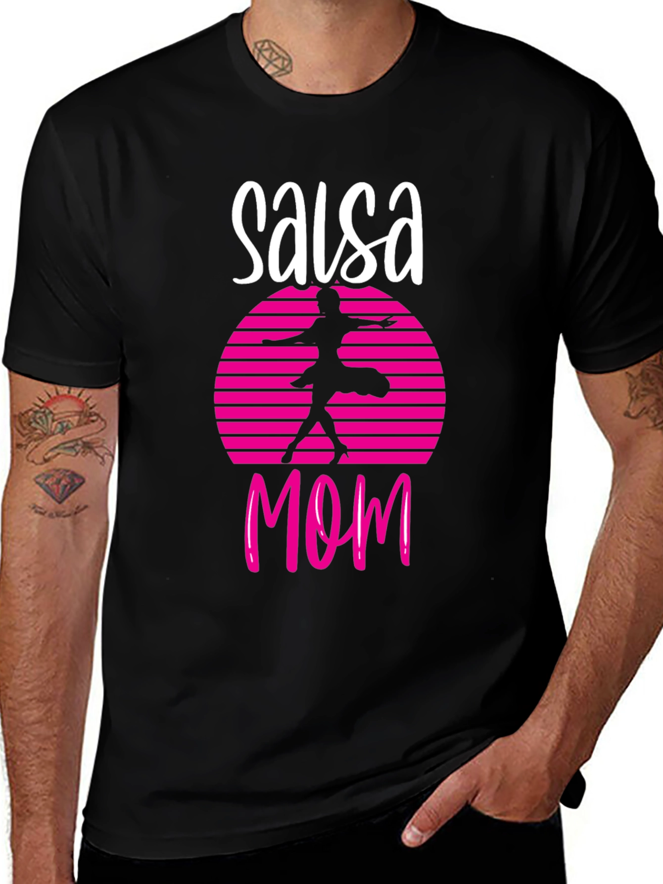 Variant 25 of Salsa Mom T-Shirt - Dance Lover Tee