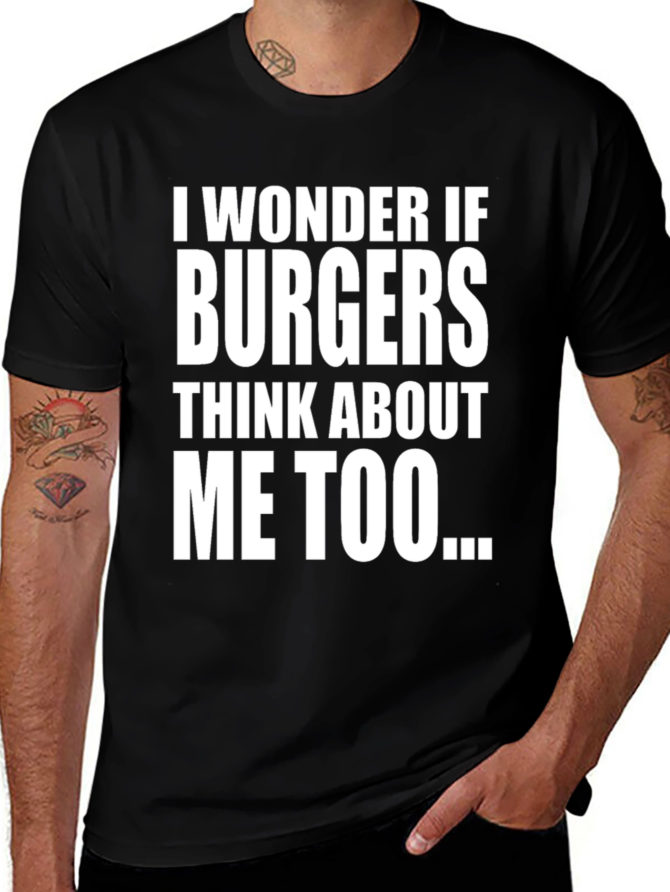 Variant 20 of Burger Lover Graphic Tee - Funny Foodie Shirt