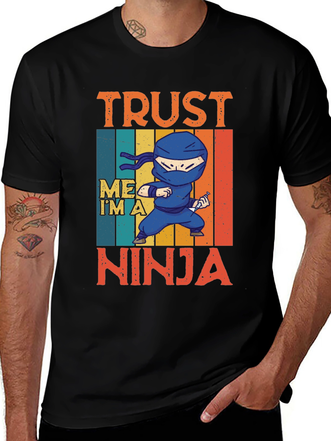 Variant 10 of Trust Me I'm a Ninja T-Shirt