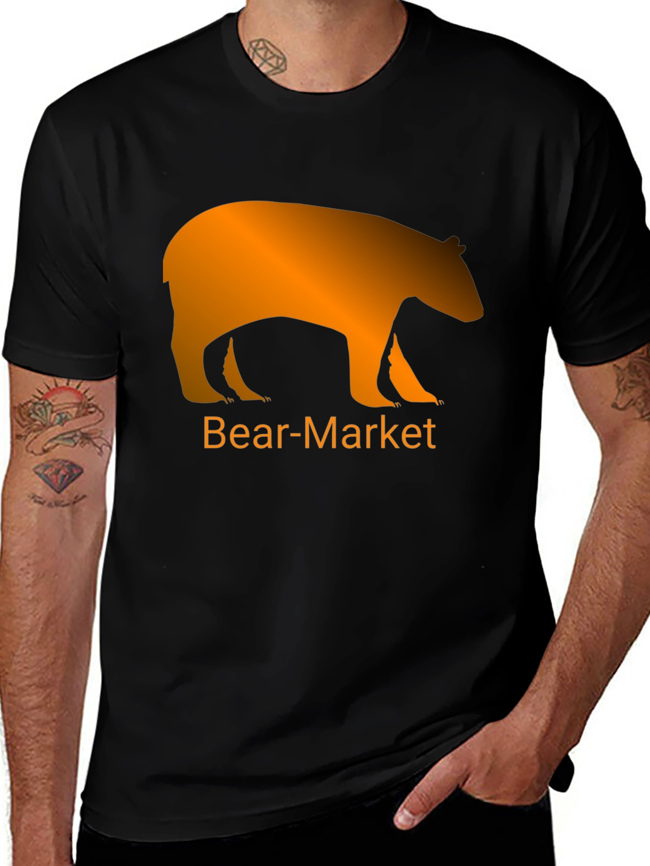 Variant 12 of Bear Market T-Shirt - Investor Tee