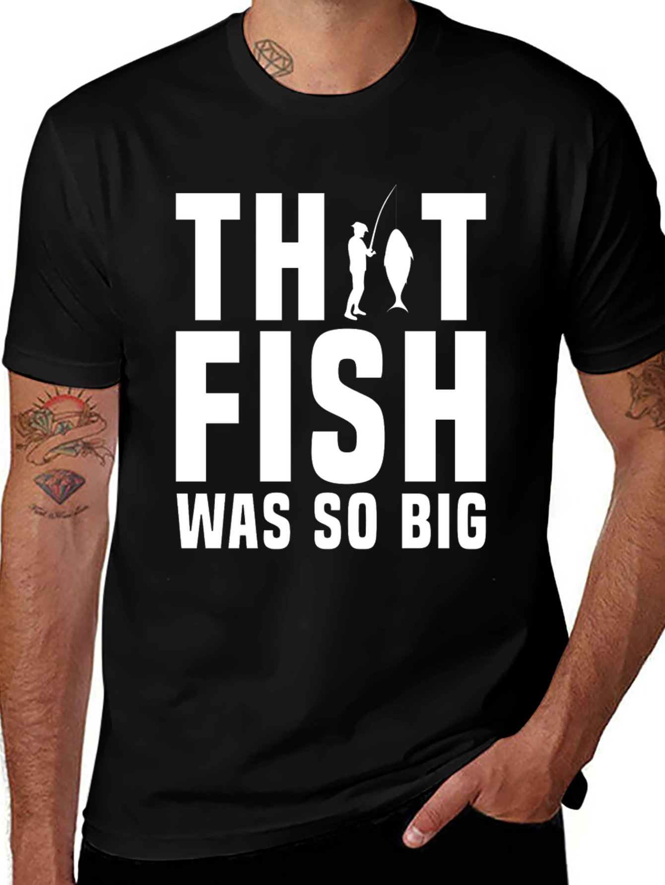 Variant 15 of That Fish Was So Big T-Shirt