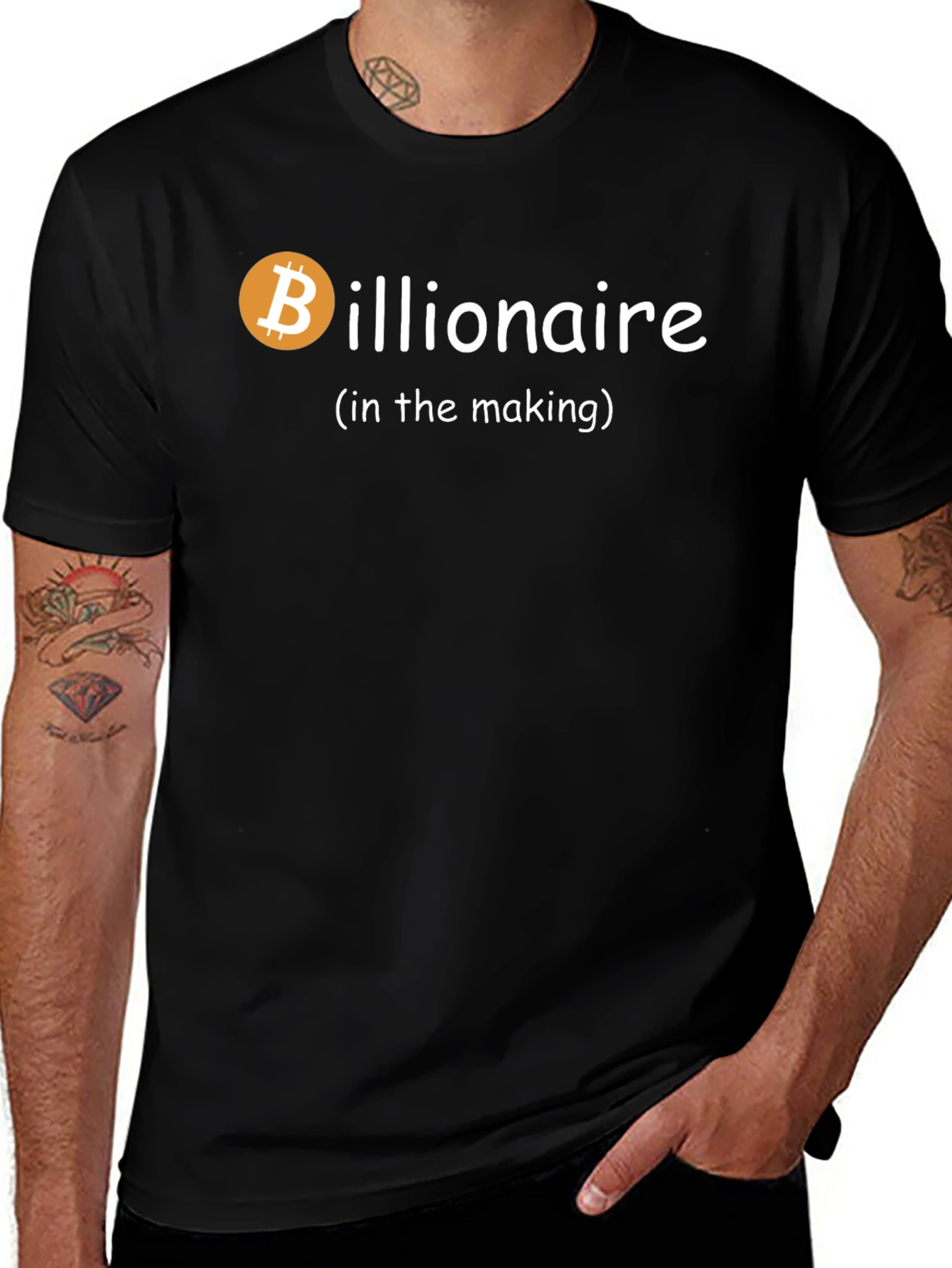 Bitcoin Billionaire T-Shirt: Crypto Investor Tee