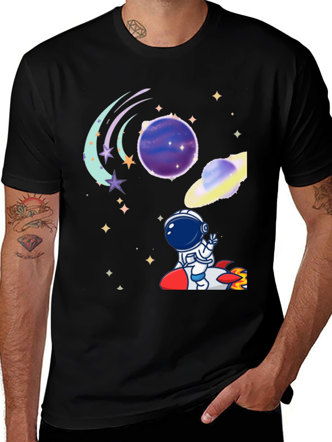 Variant 28 of Space Astronaut T-Shirt - Galaxy Adventure