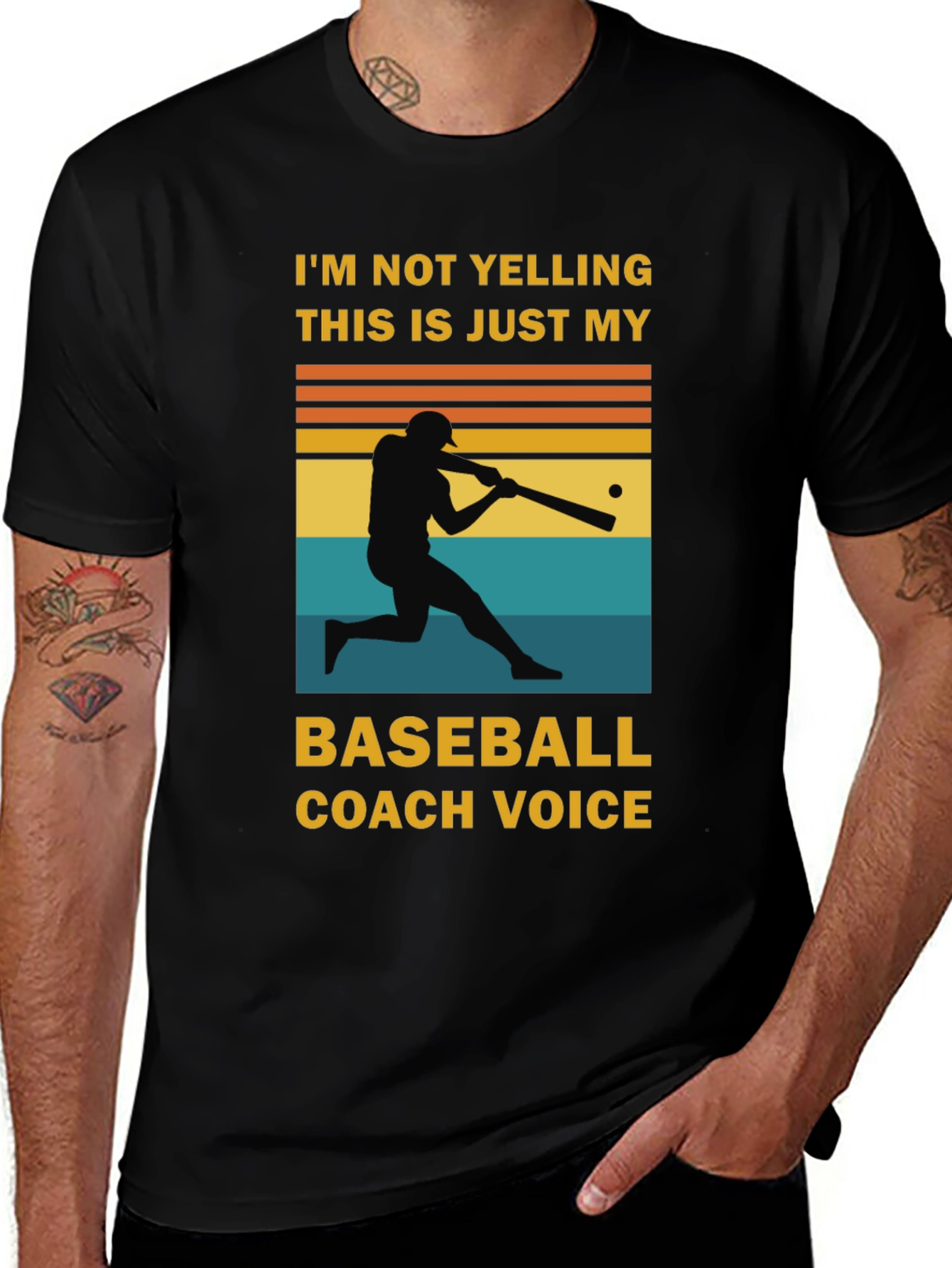 Variant 23 of Baseball Coach Voice T-Shirt