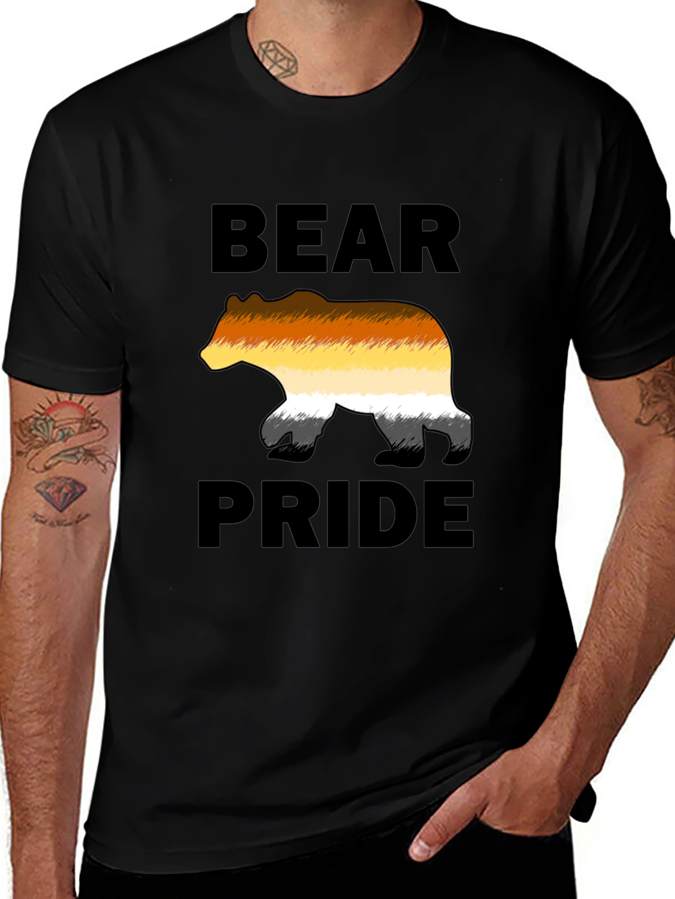 Bear Pride T-Shirt - LGBTQ+ Apparel