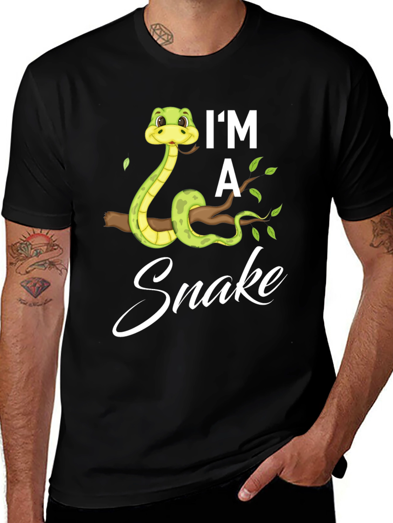 Variant 13 of I'm a Snake Graphic T-Shirt
