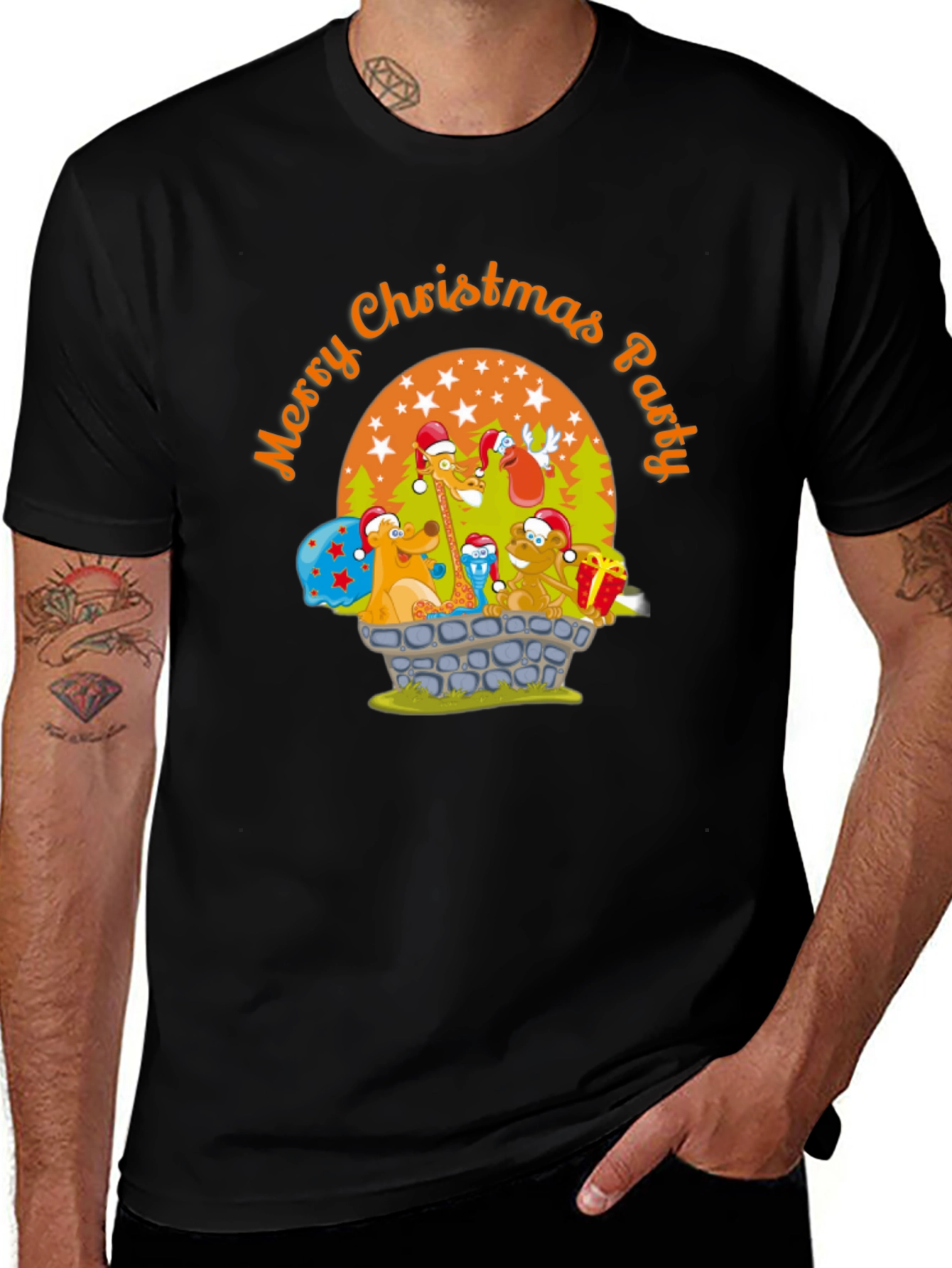 Variant 10 of Merry Christmas Party T-Shirt