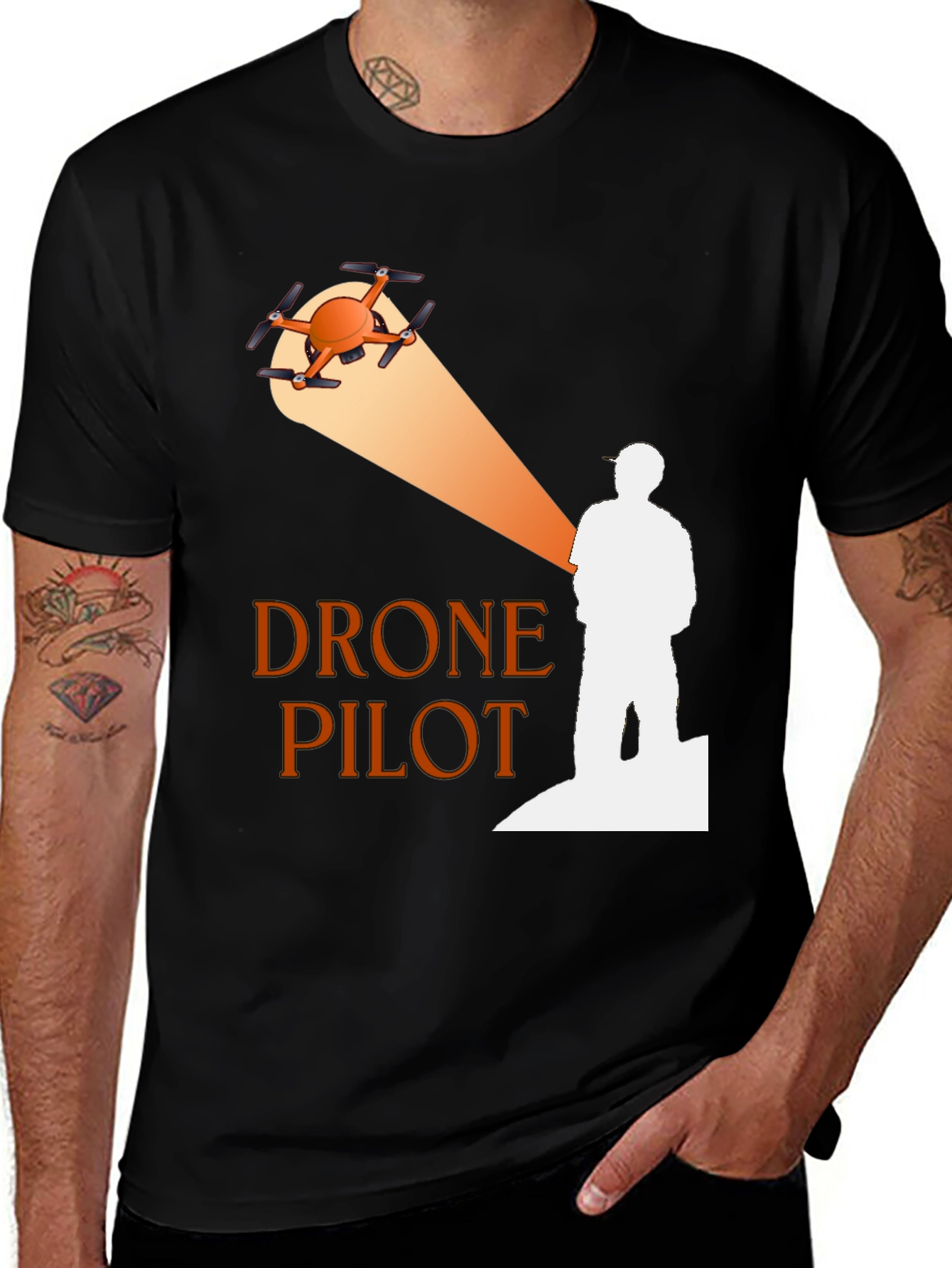 Variant 22 of Drone Pilot T-Shirt - Fly High in Style!