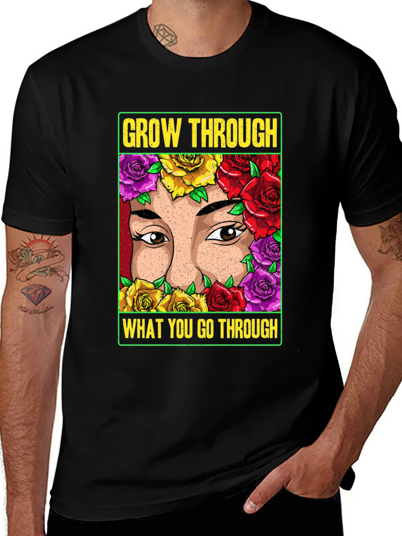 Variant 6 of Grow Through What You Go Through T-Shirt