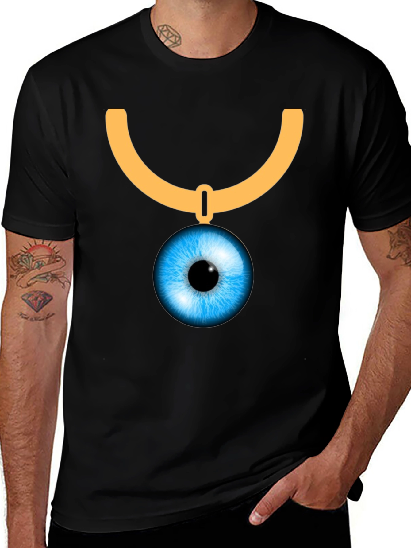 Variant 13 of Eye Pendant Graphic T-Shirt - Unique Design