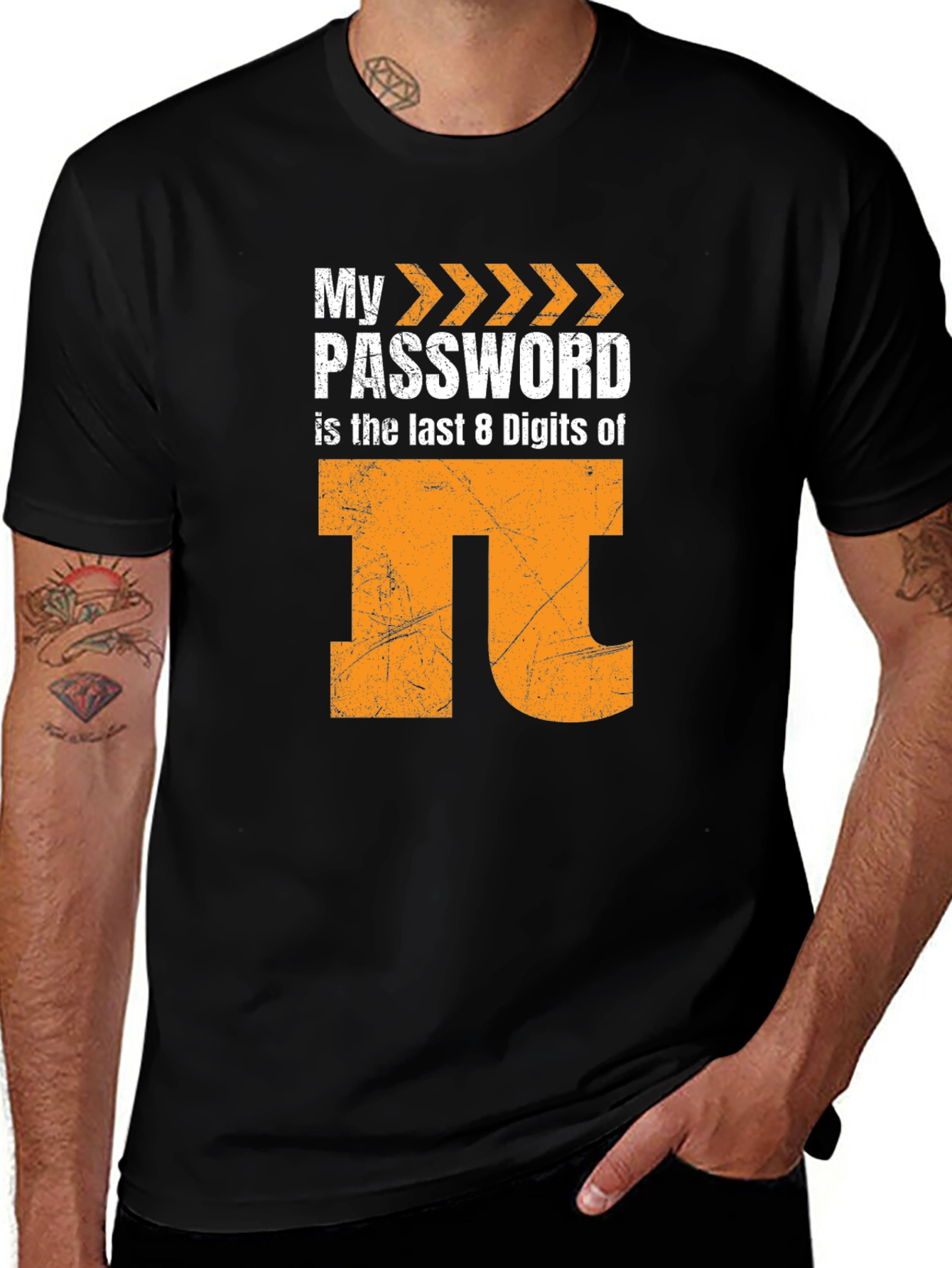 My Password is Pi Funny Math T-Shirt