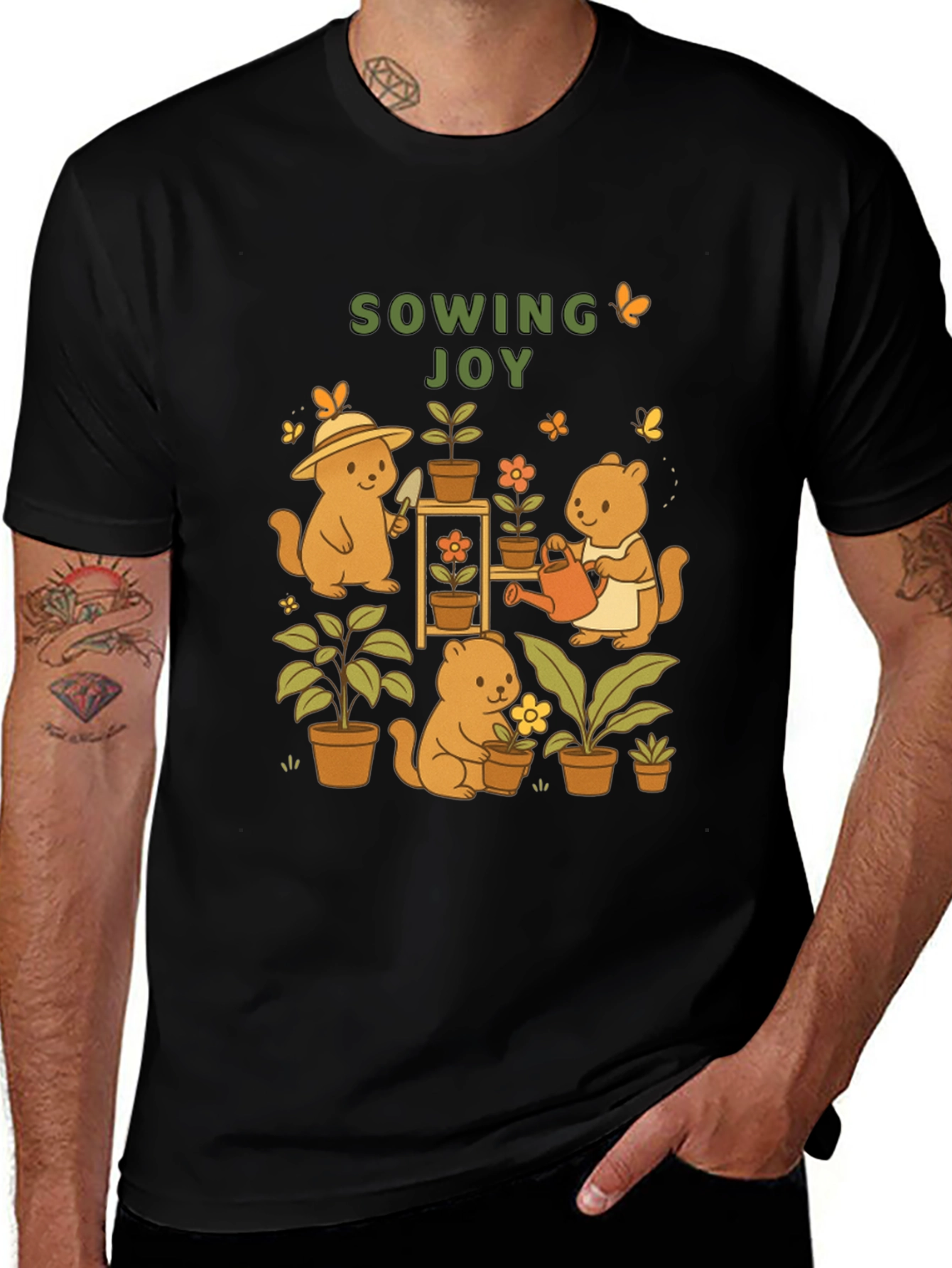 Variant 5 of Sowing Joy Garden Crew T-Shirt