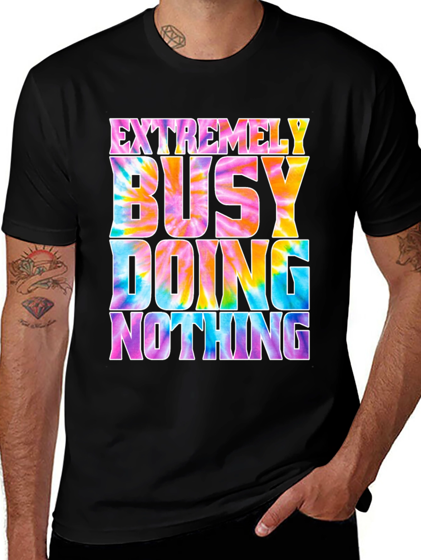 Variant 3 of Extremely Busy Doing Nothing Graphic Tee