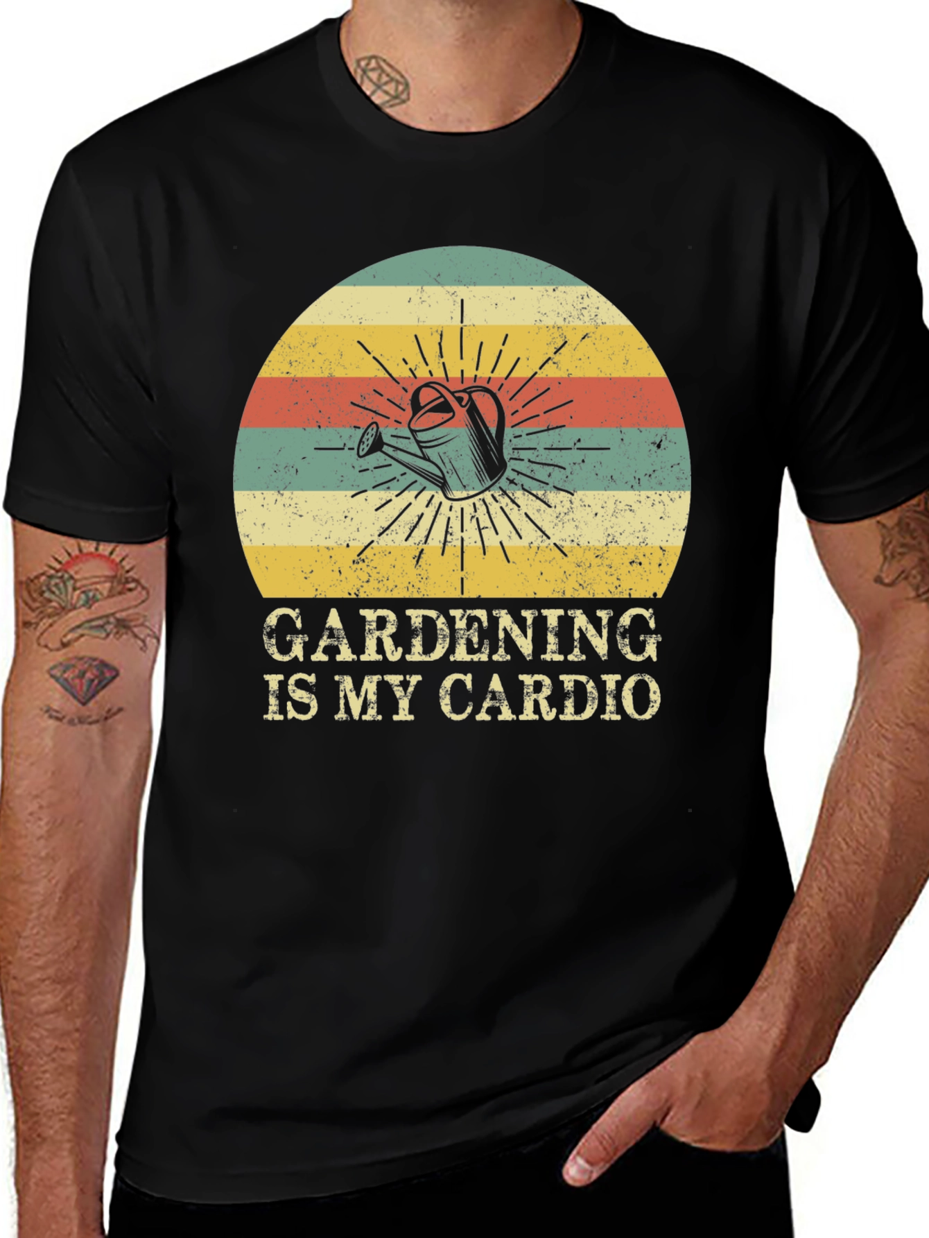 Variant 25 of Gardening is My Cardio Graphic Tee
