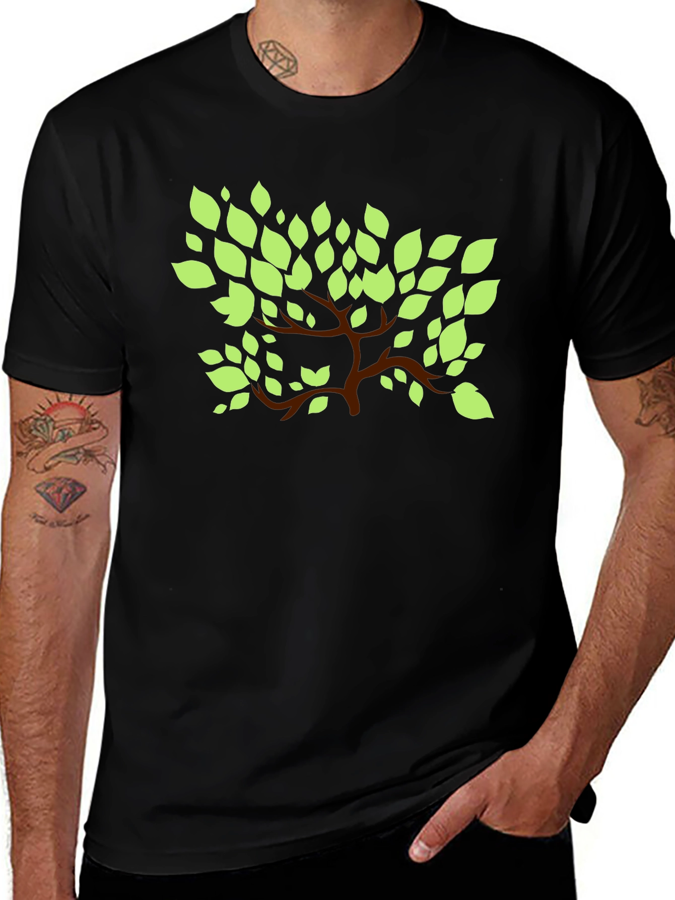 Variant 12 of Nature Inspired Graphic Tee