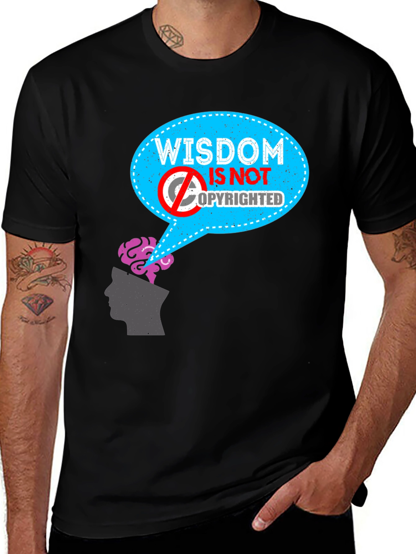 Wisdom is Not Copyrighted T-Shirt