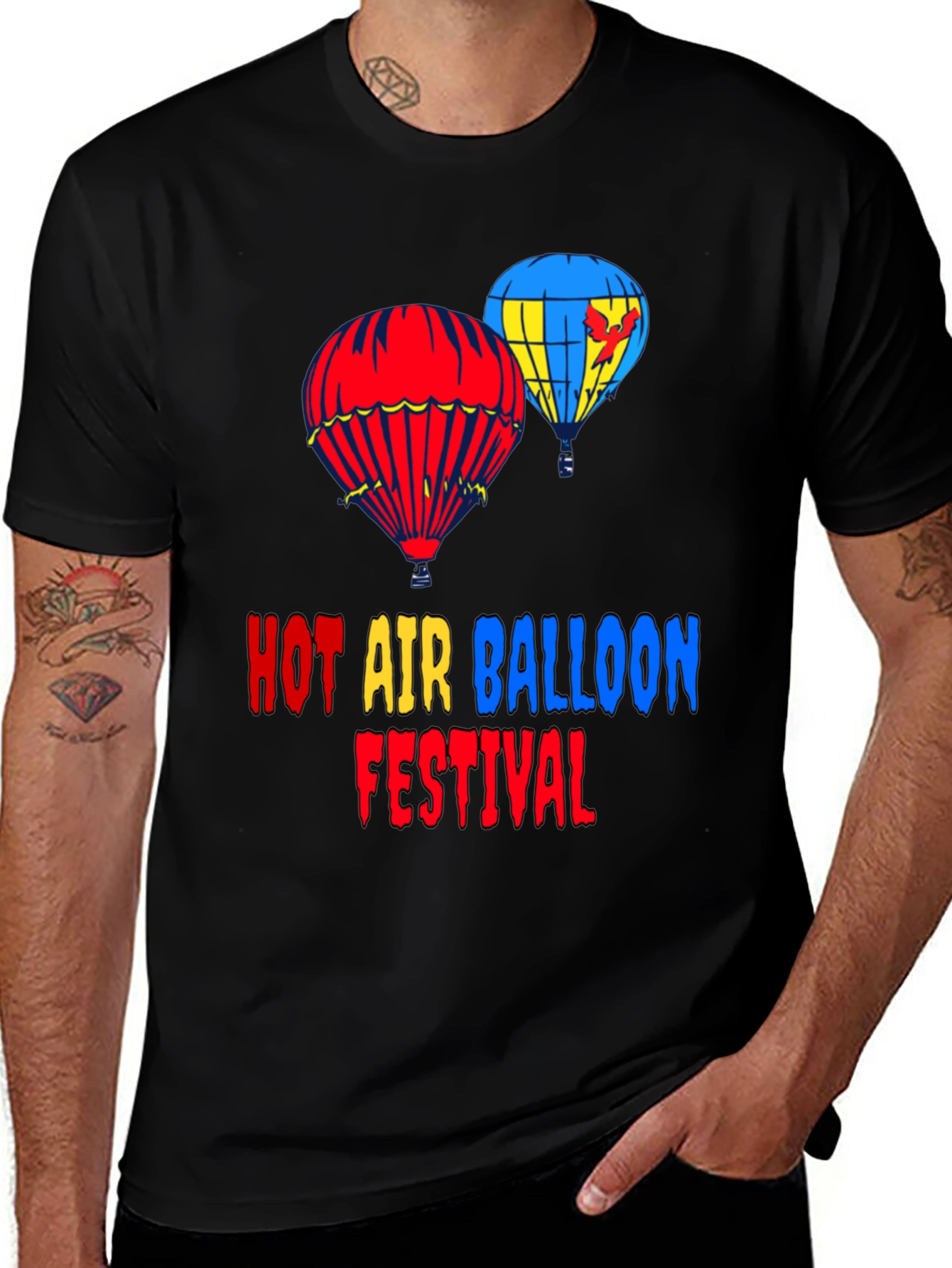Variant 12 of Hot Air Balloon Festival Graphic Tee