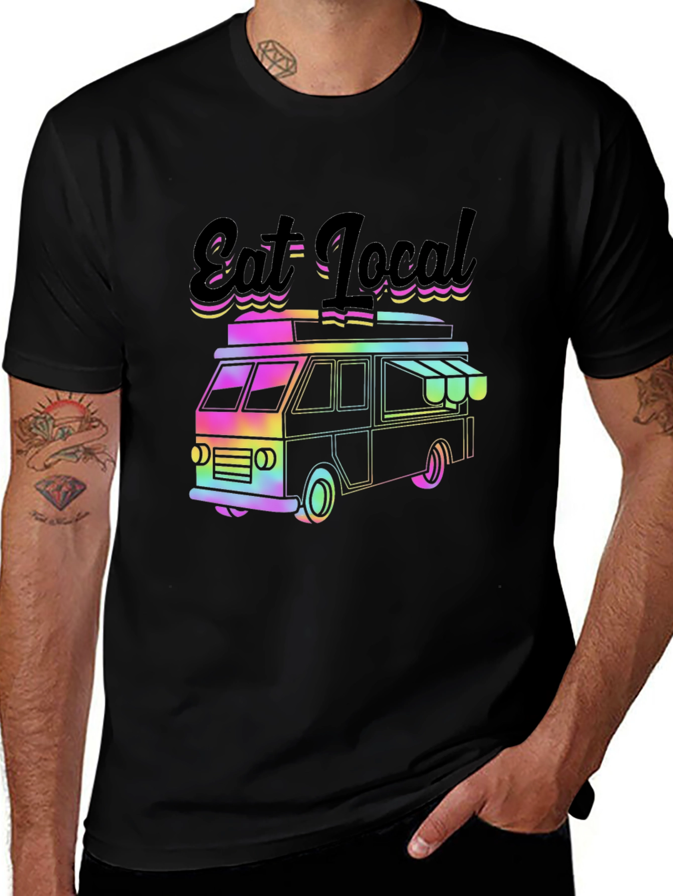 Eat Local Food Truck T-Shirt