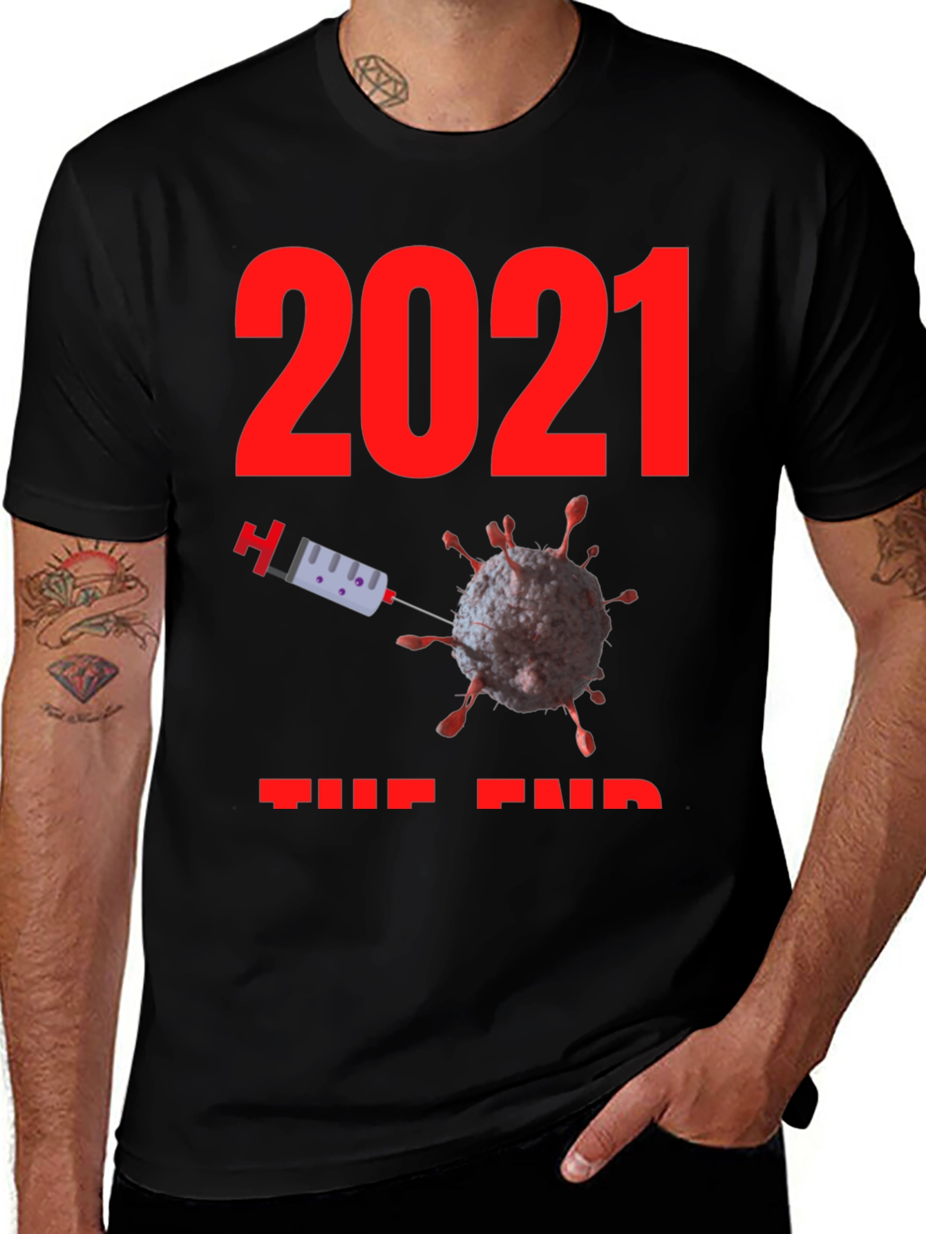 Variant 4 of 2021 The End Novelty T-Shirt