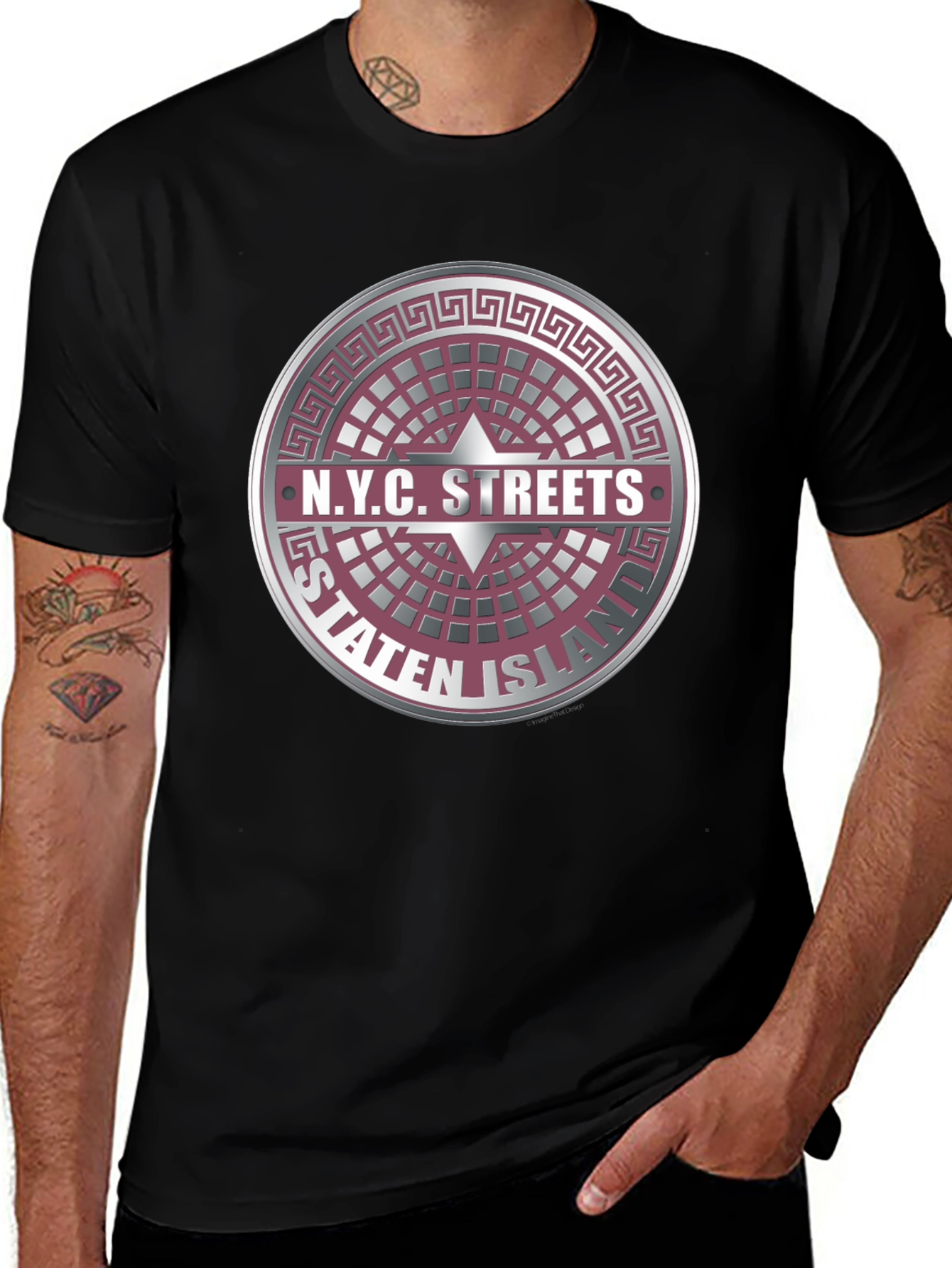 NYC Streets Staten Island Graphic Tee