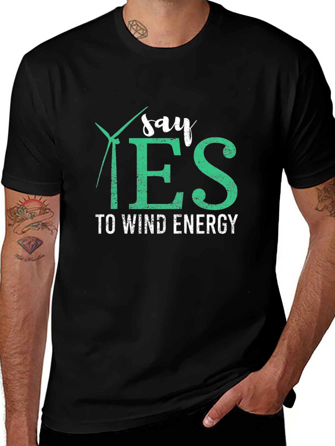 Say Yes to Wind Energy T-Shirt