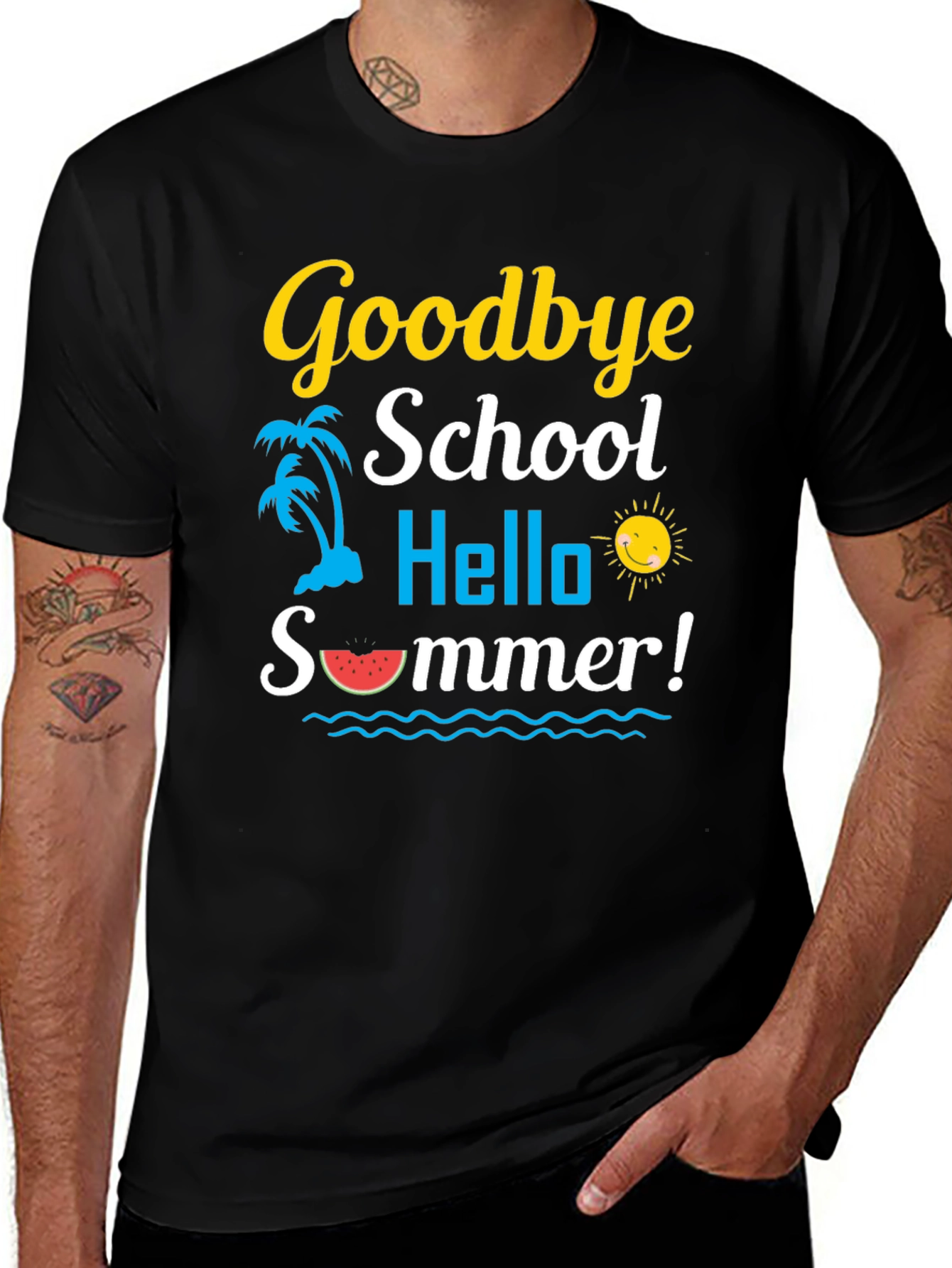Goodbye School Hello Summer T-Shirt