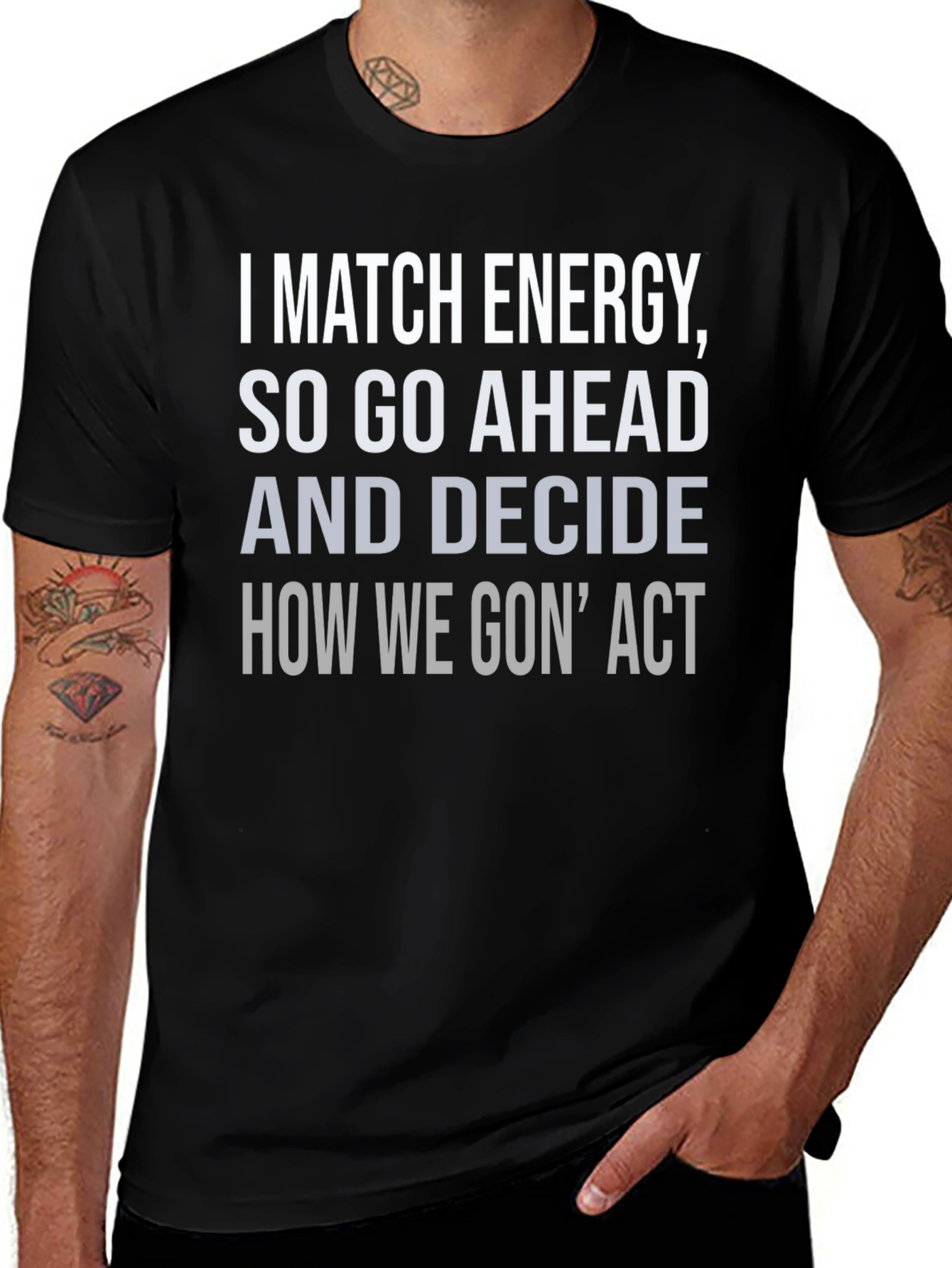 Variant 27 of I Match Energy T-Shirt