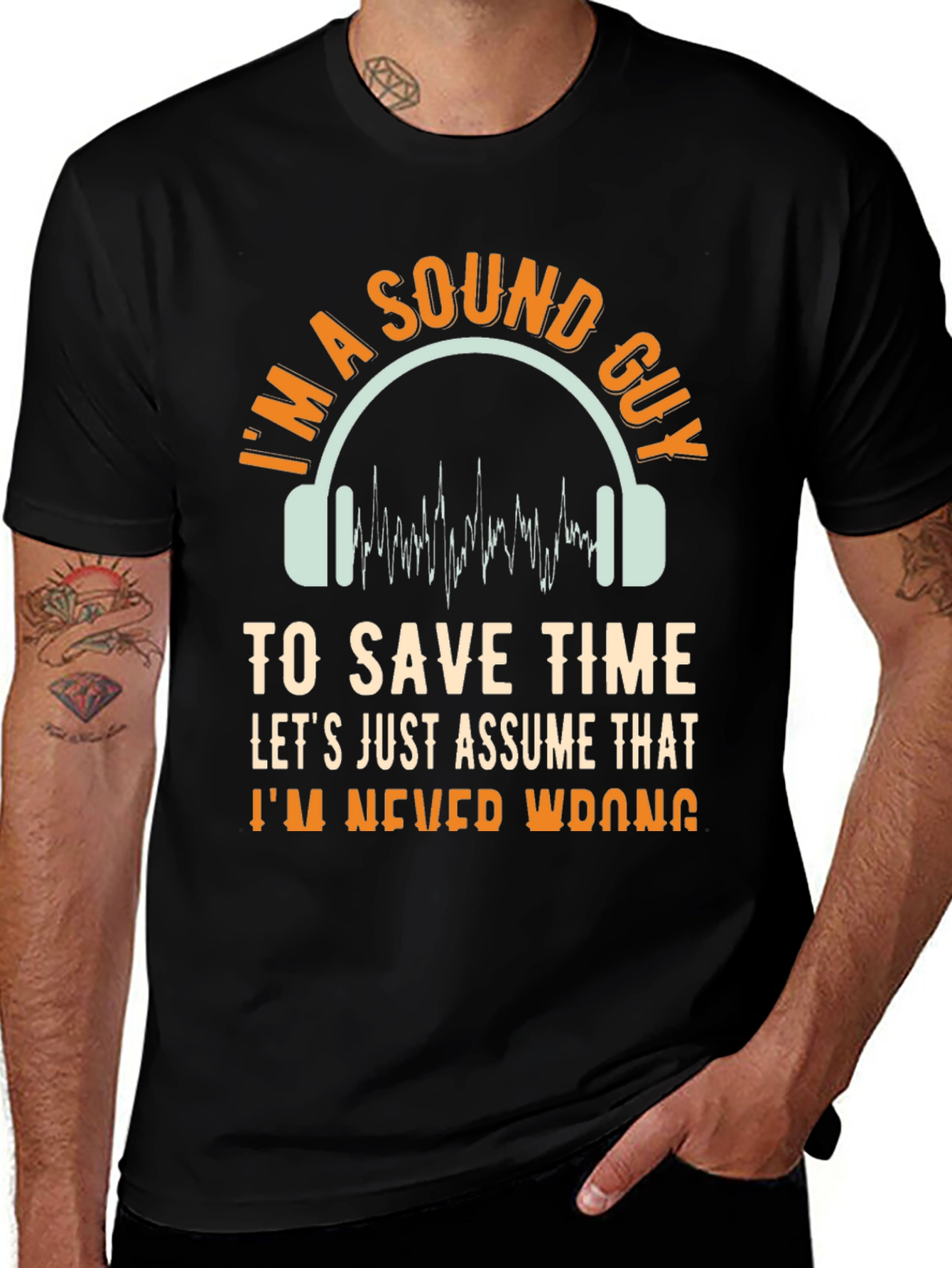 Variant 18 of Sound Guy T-Shirt - Funny Audio Engineer Gift