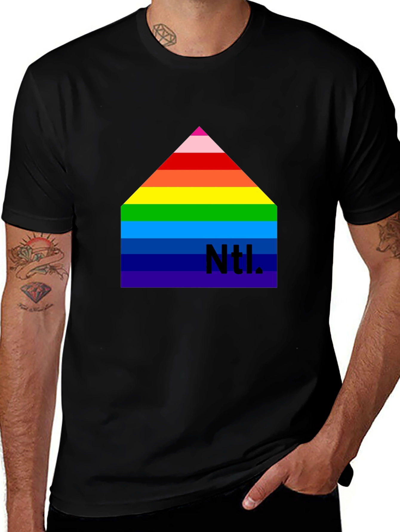 Pride LGBTQ+ Ntl. Rainbow T-Shirt