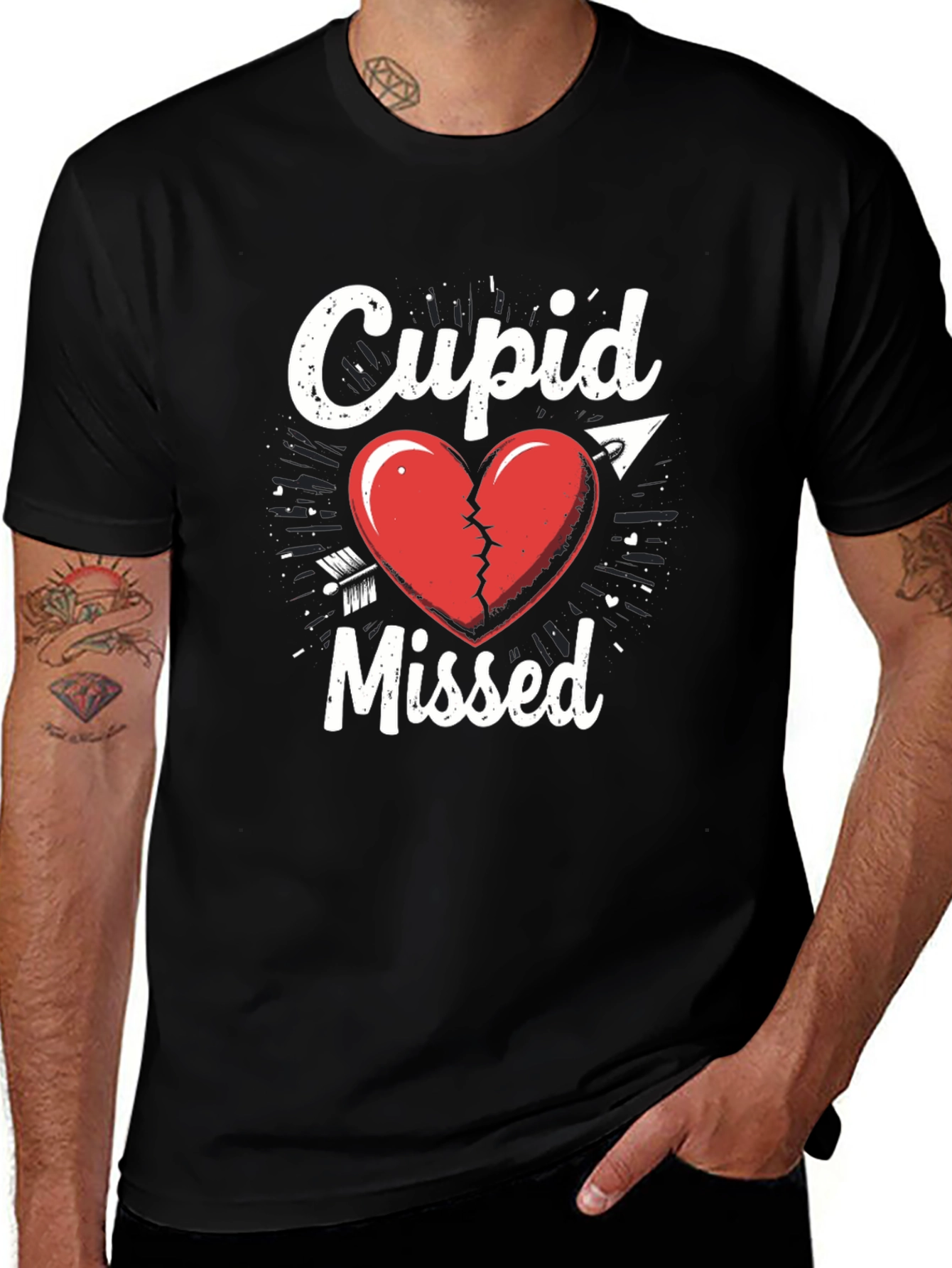 Cupid Missed Graphic Tee