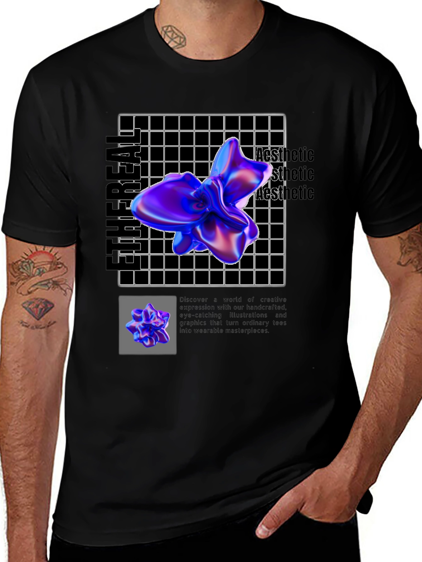 Variant 30 of Abstract Aesthetic Design T-Shirt