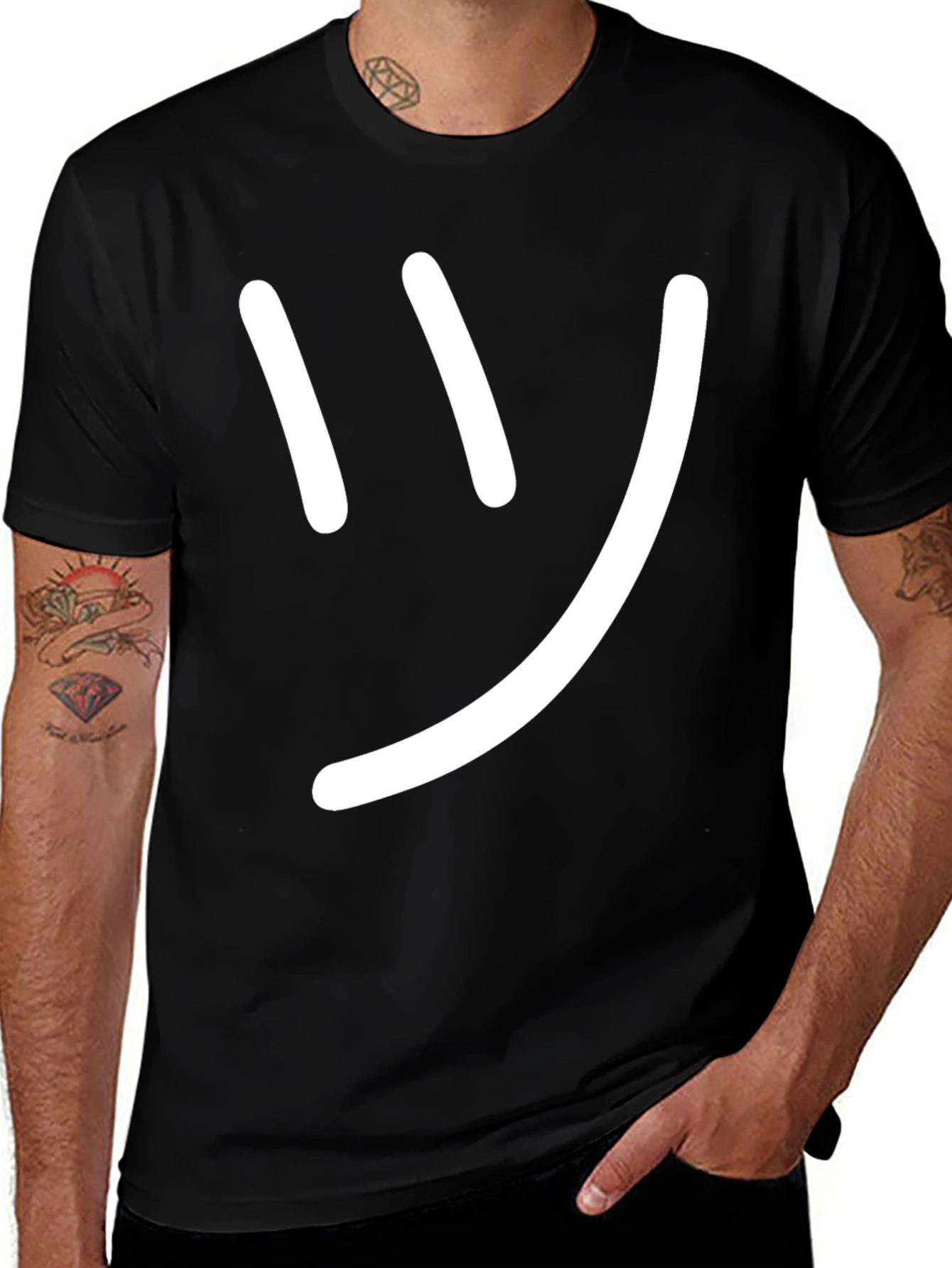 Variant 6 of Shrug Emoji T-Shirt - Casual Comfort Tee