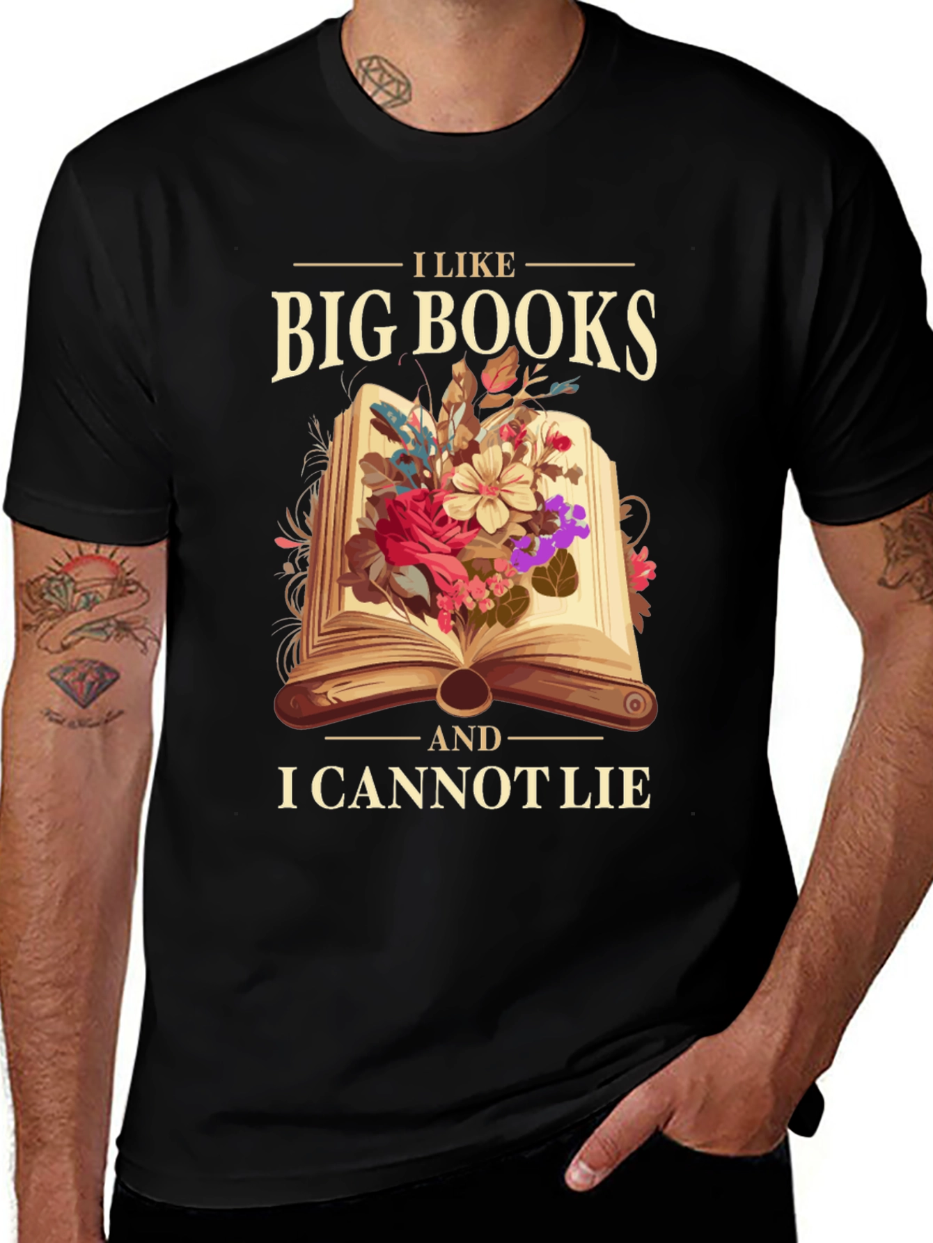 Variant 6 of I Like Big Books T-Shirt