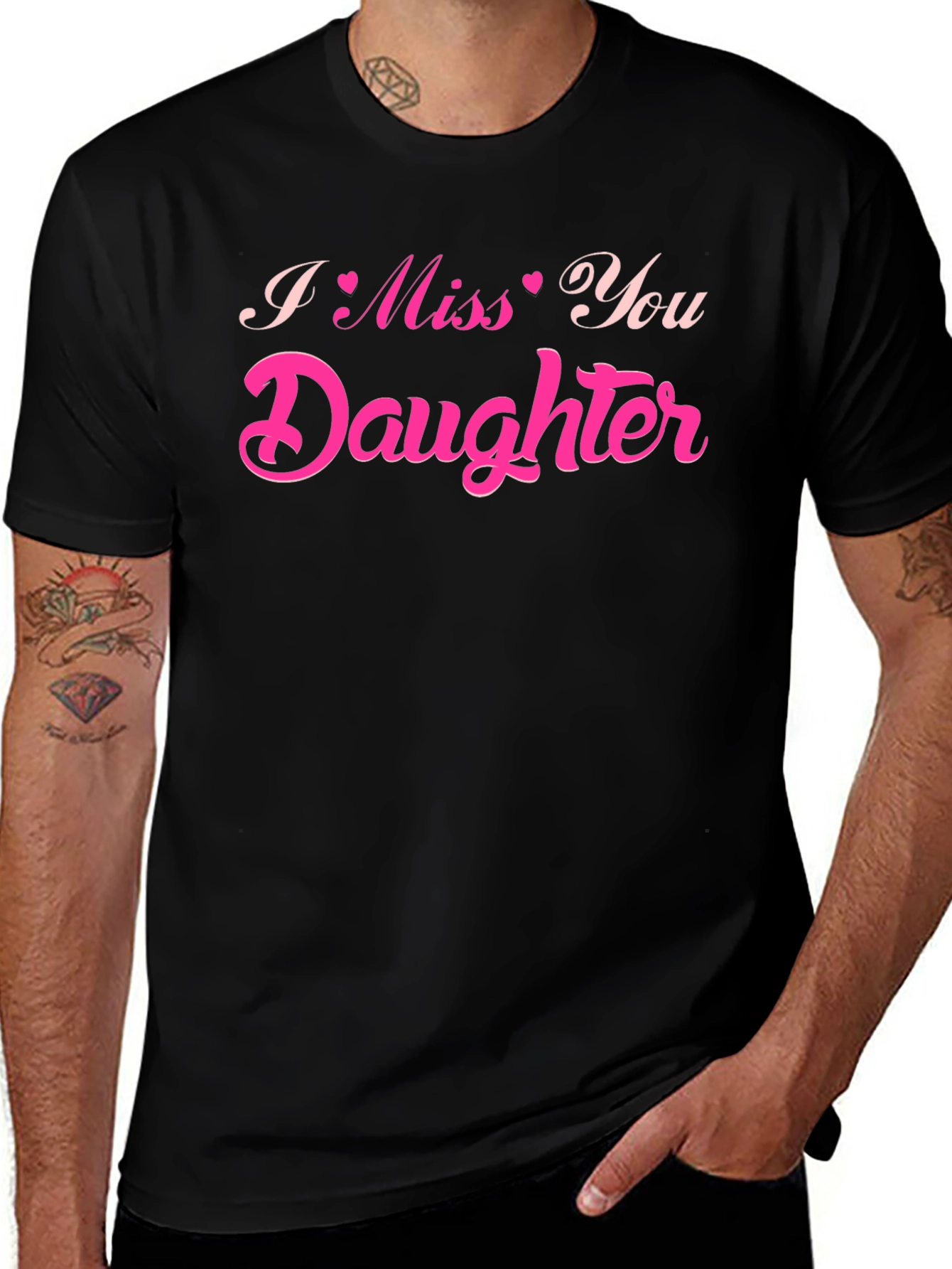 Variant 19 of I Miss You Daughter Graphic Tee