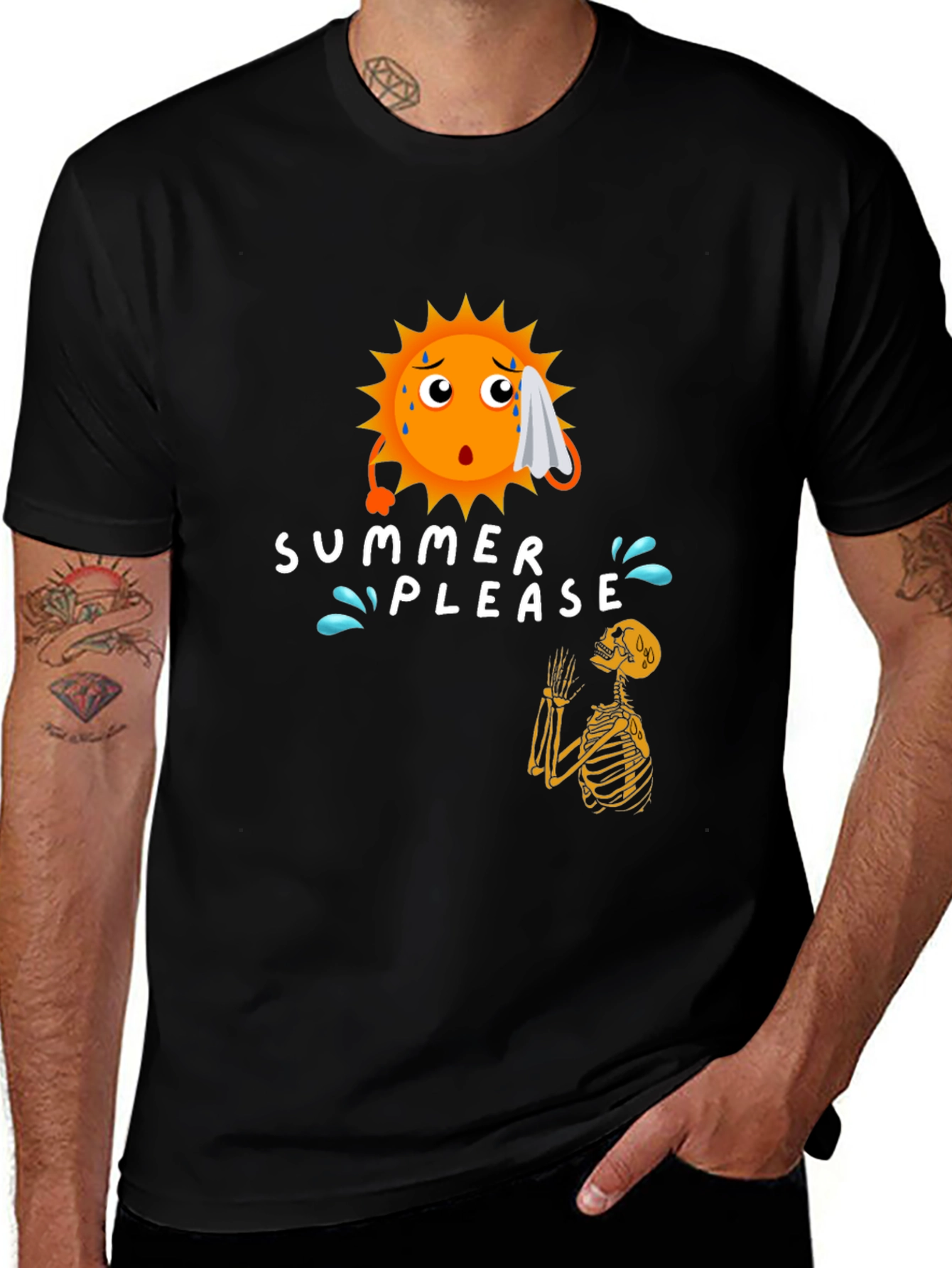 Variant 15 of Summer Please Graphic T-Shirt - Funny & Stylish