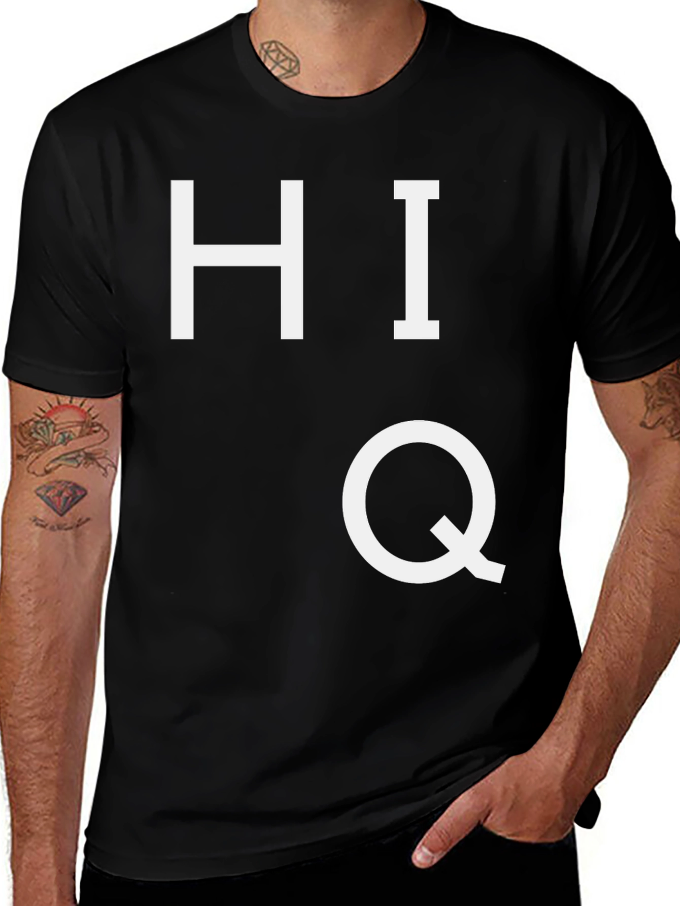 Variant 25 of HIQ Graphic Tee - Bold Statement Shirt