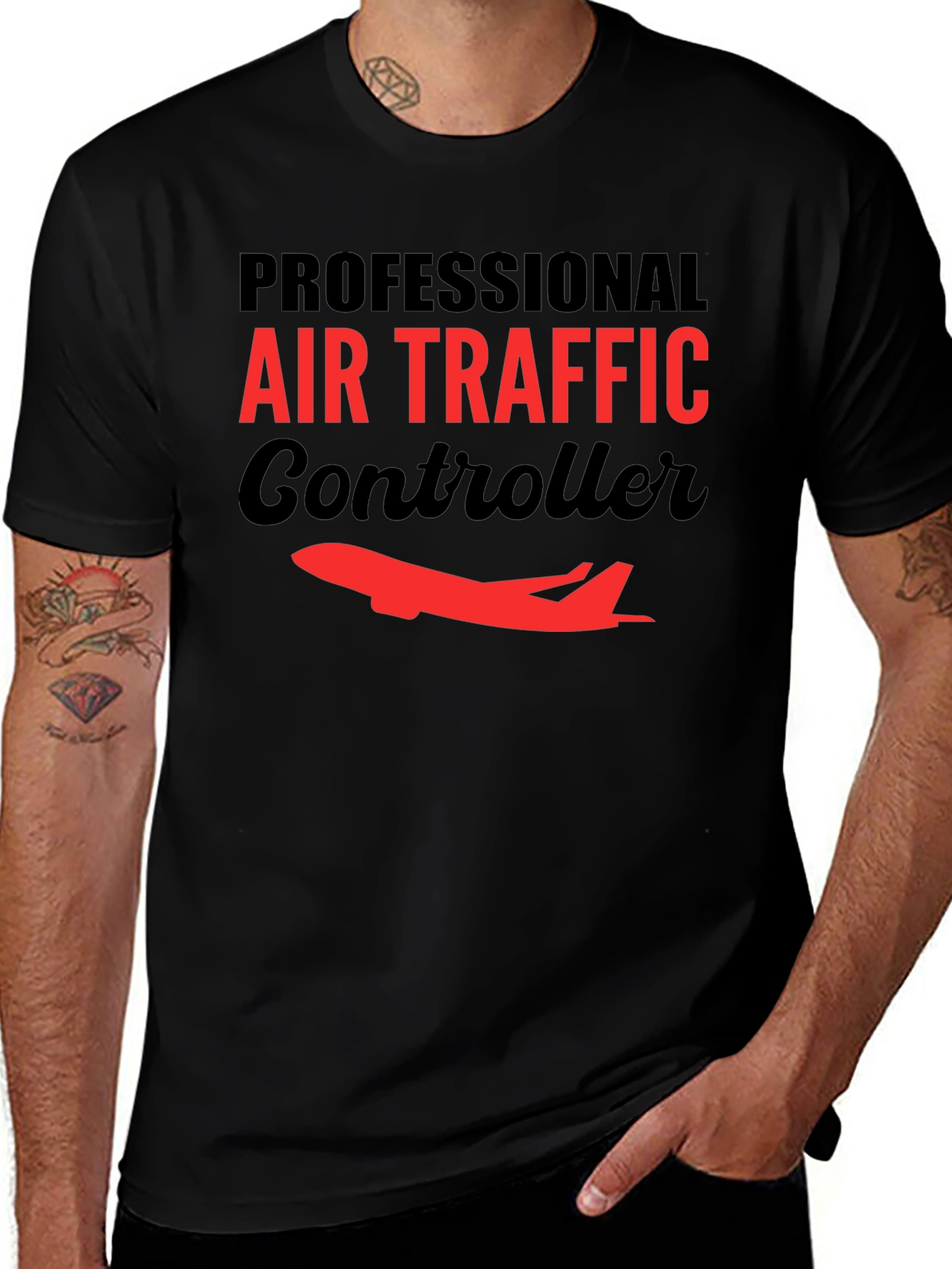 Variant 17 of Professional Air Traffic Controller Graphic Tee