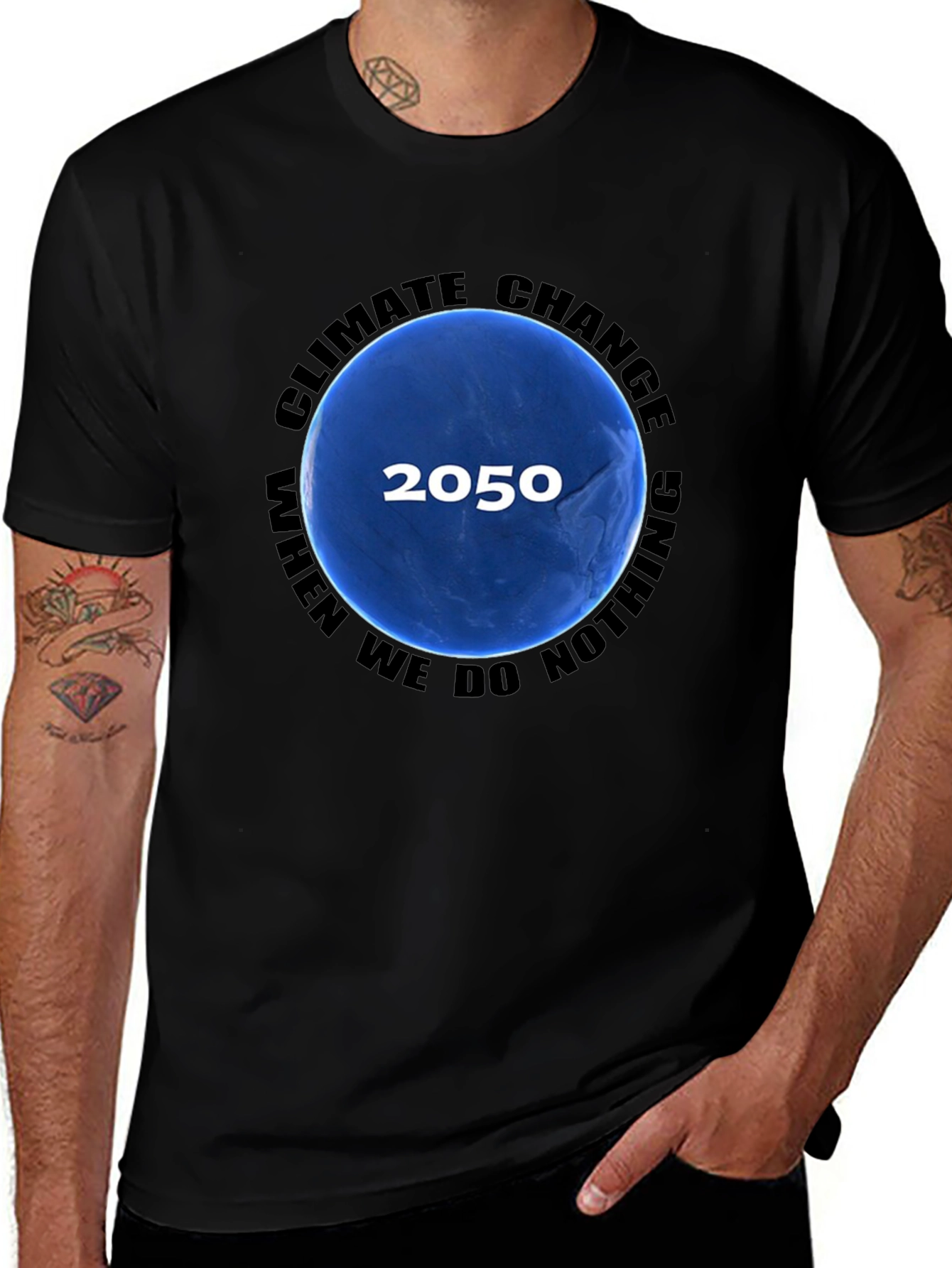 Climate Change T-Shirt - 2050 When We Do Nothing