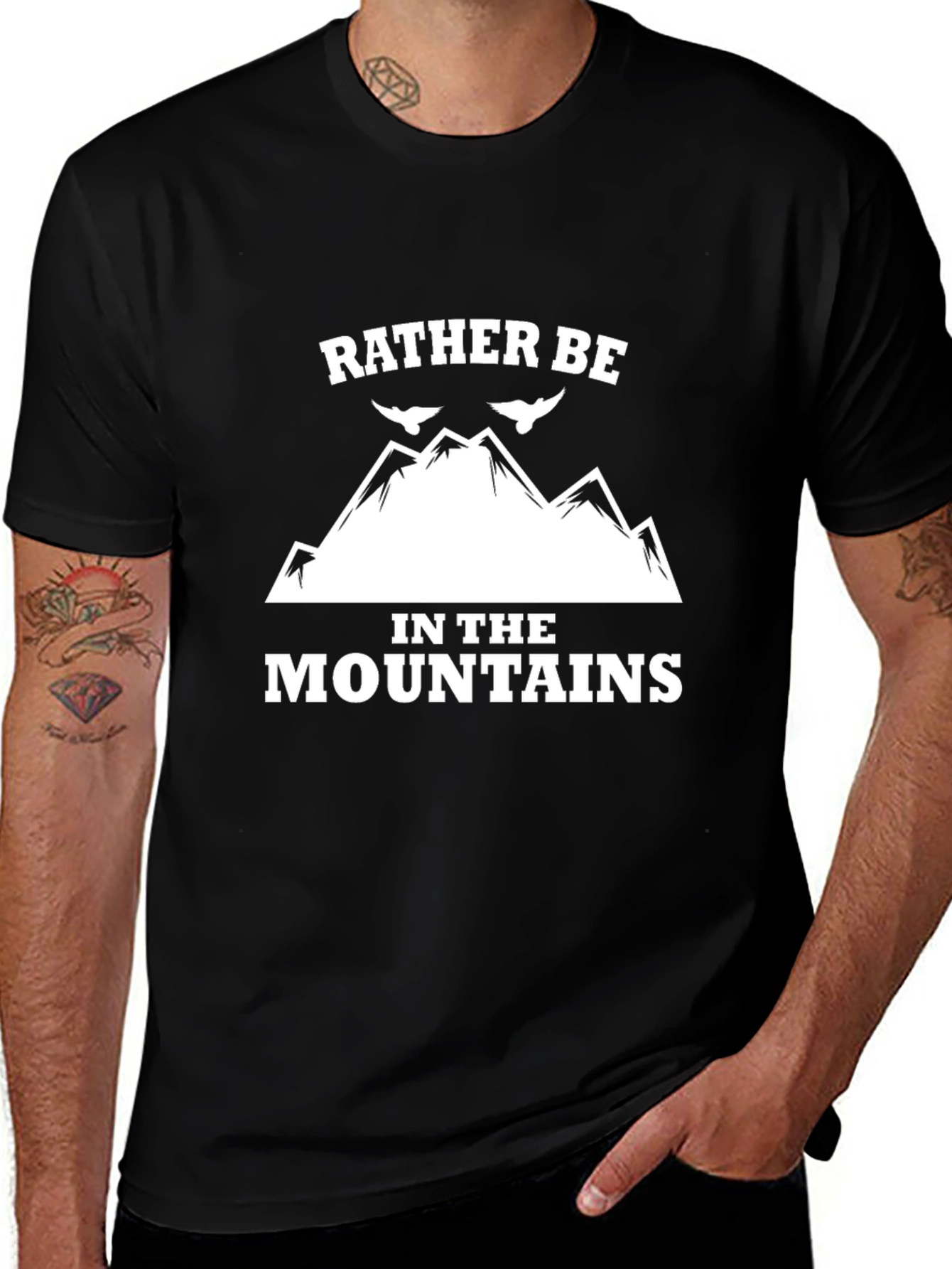 Variant 12 of Rather Be In The Mountains Graphic Tee