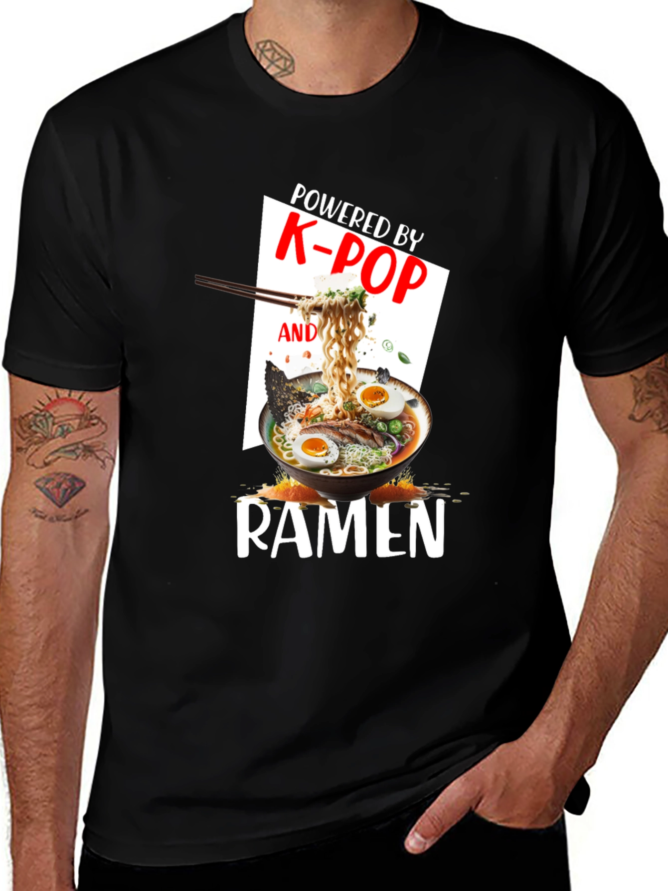 K-Pop Ramen T-Shirt - Comfort & Style