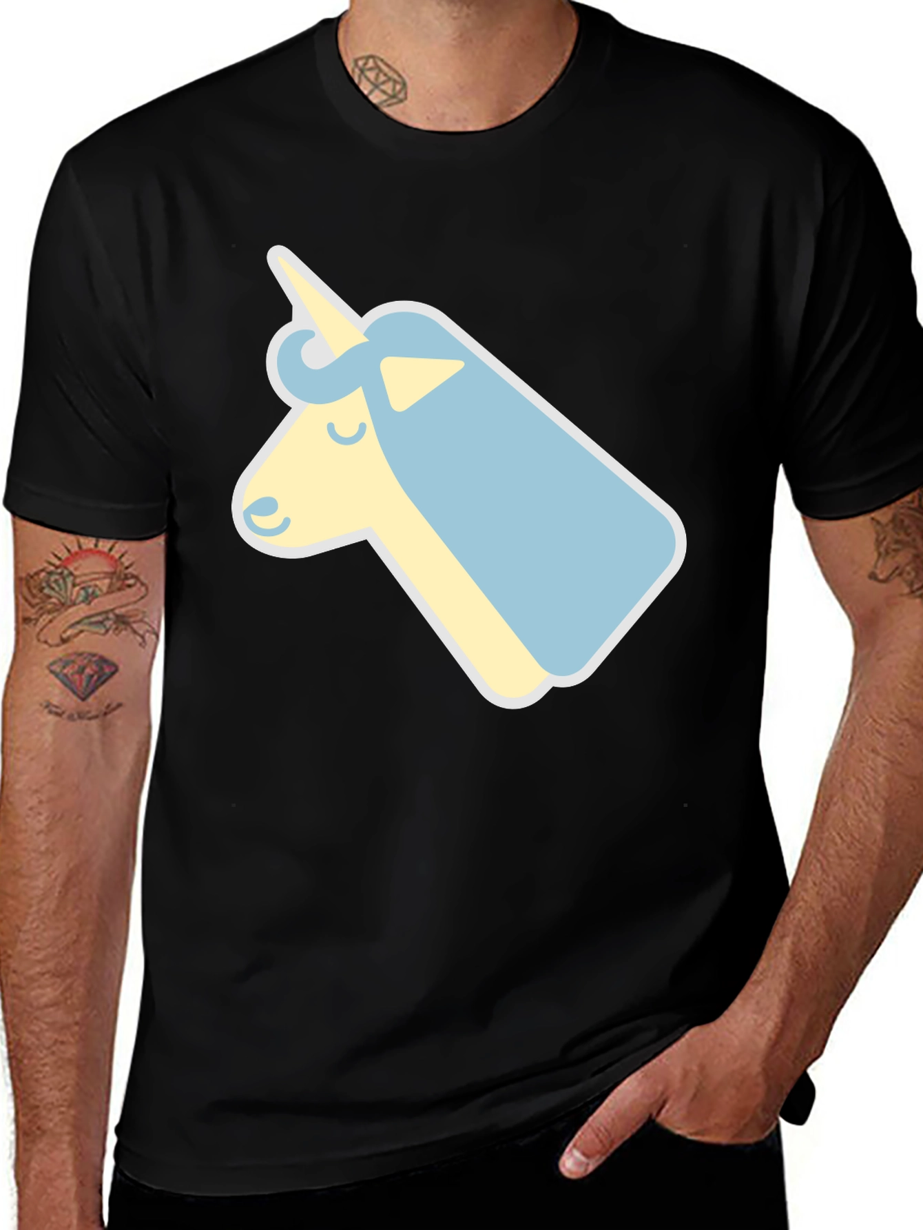 Unicorn Graphic T-Shirt - Soft Cotton Tee