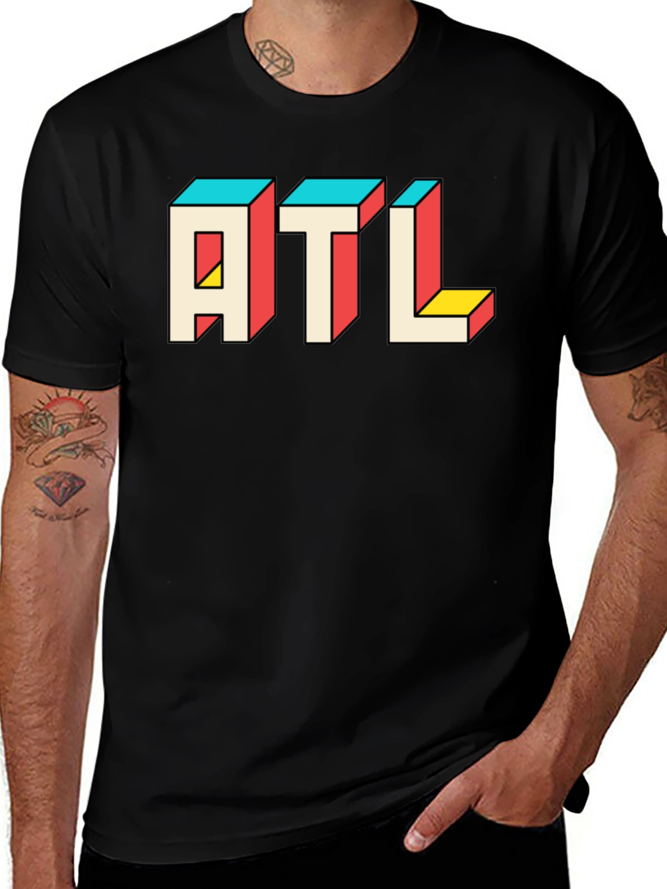 Retro ATL T-Shirt - Atlanta Pride Style