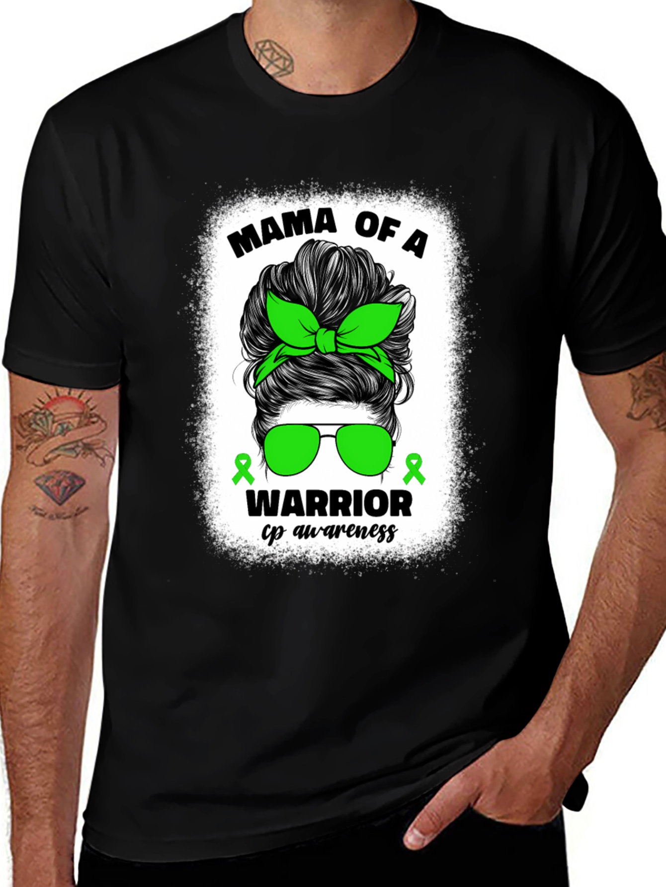Mama of a Warrior CP Awareness T-Shirt
