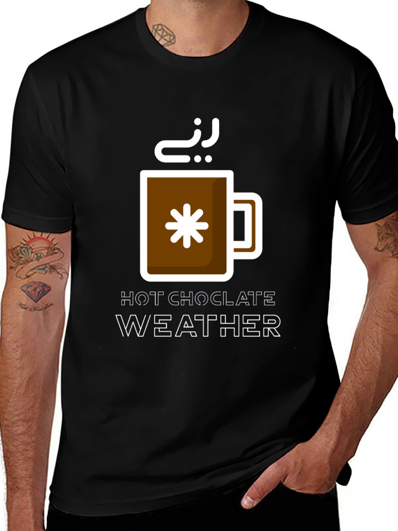 Variant 24 of Hot Chocolate Weather T-Shirt