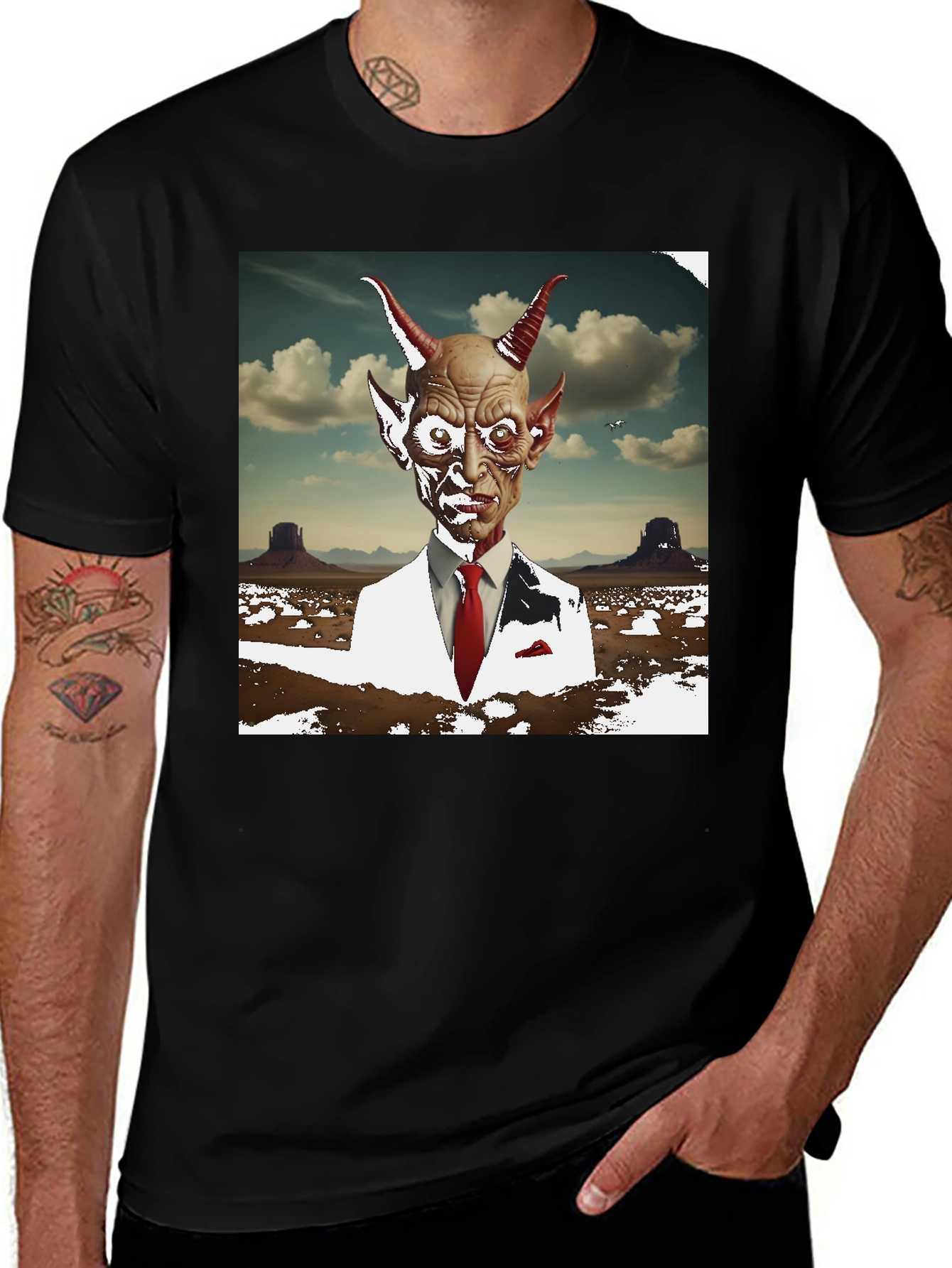 Devil's Advocate T-Shirt - Desert Meeting