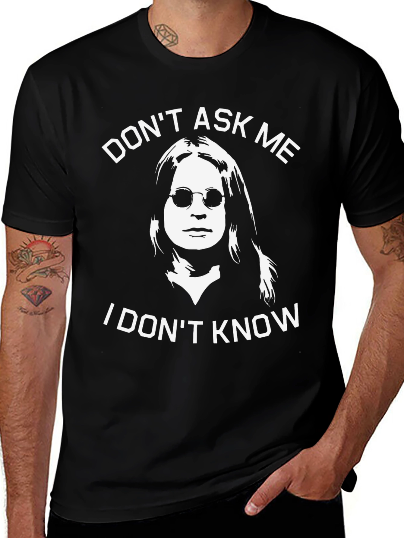 Don't Ask Me T-Shirt - Ozzy Osbourne Tee