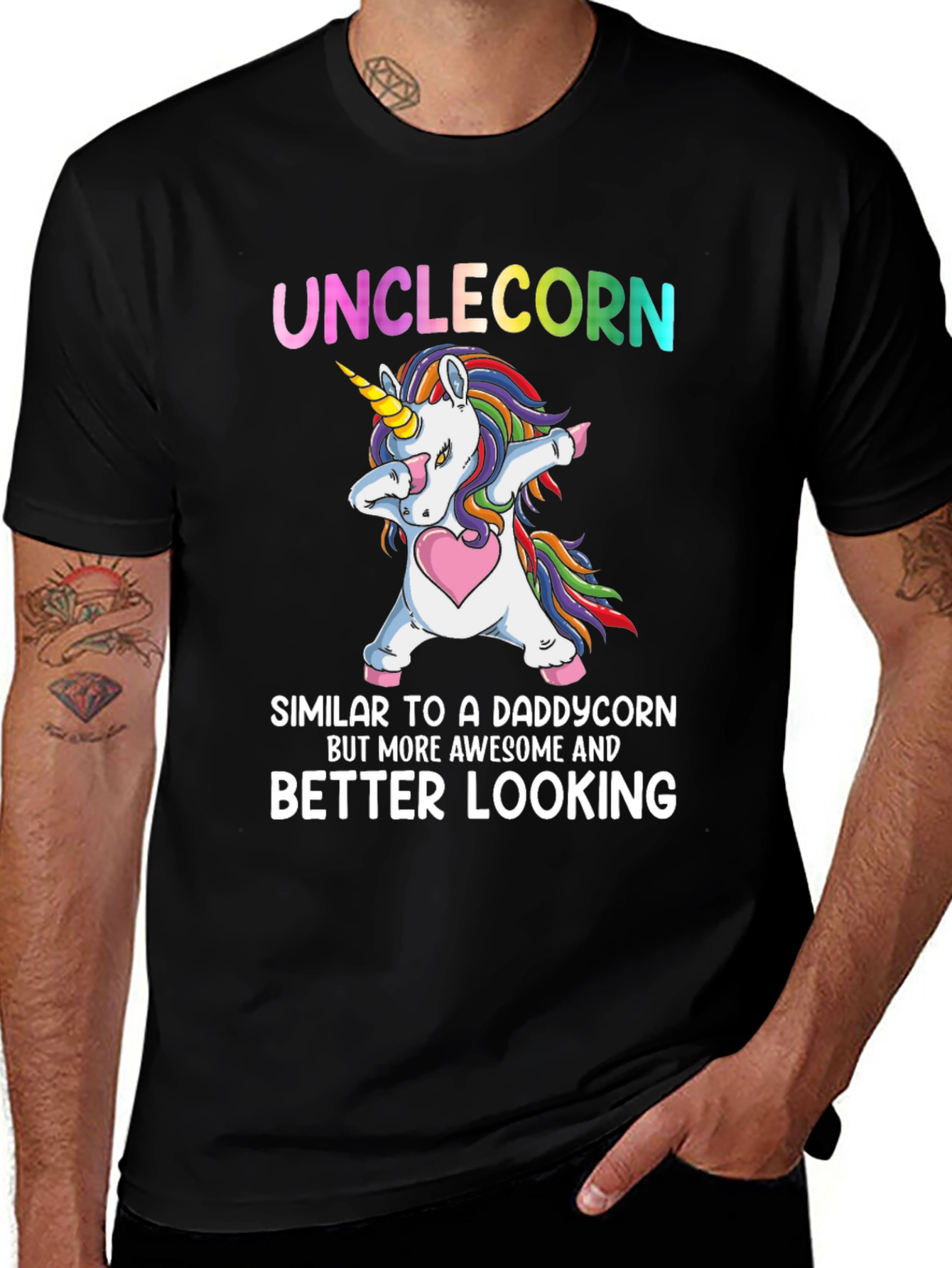 Unclecorn T-Shirt - Awesome Uncle Unicorn