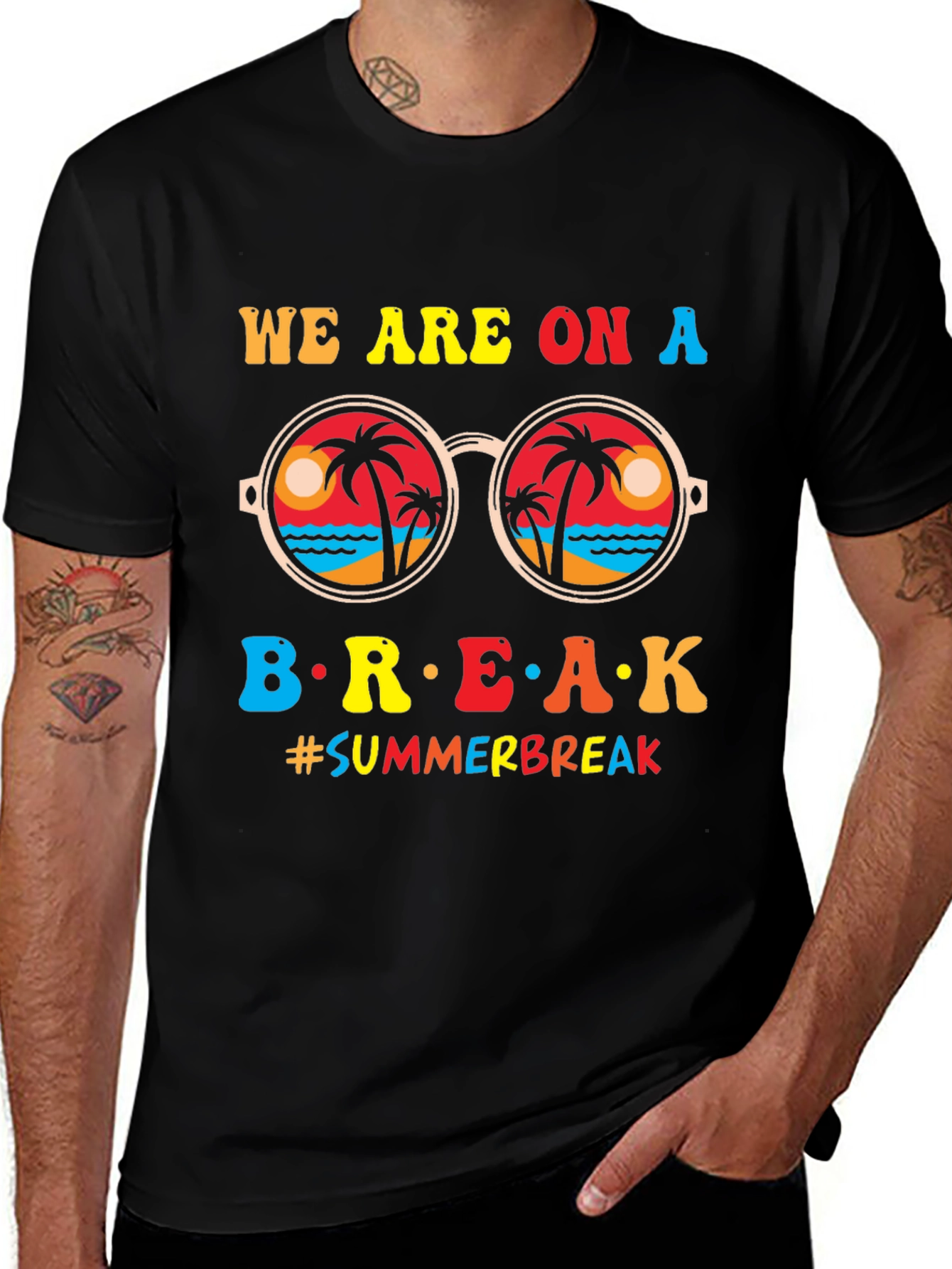 Variant 15 of Summer Break Graphic T-Shirt
