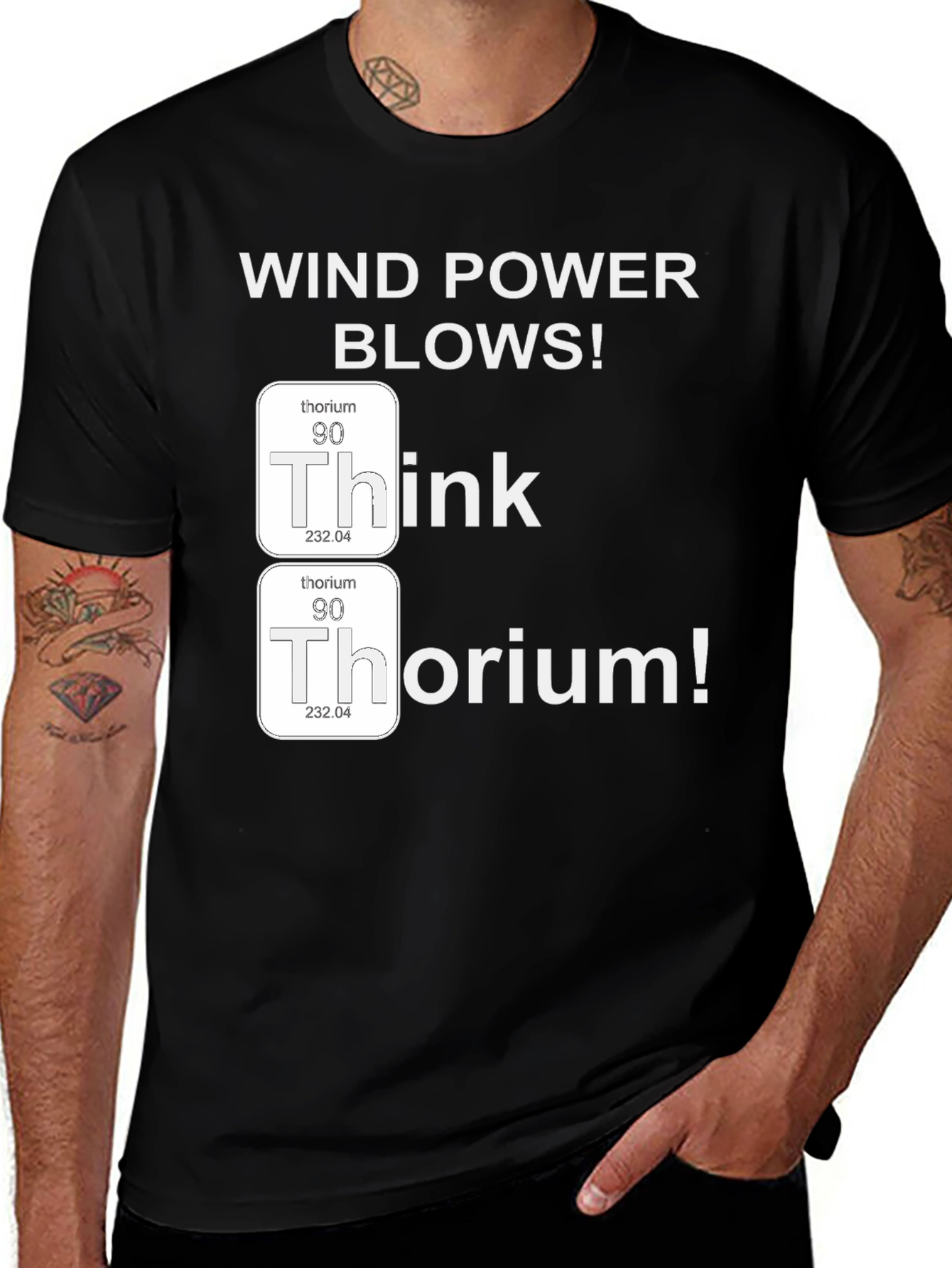 Think Thorium Funny Science T-Shirt